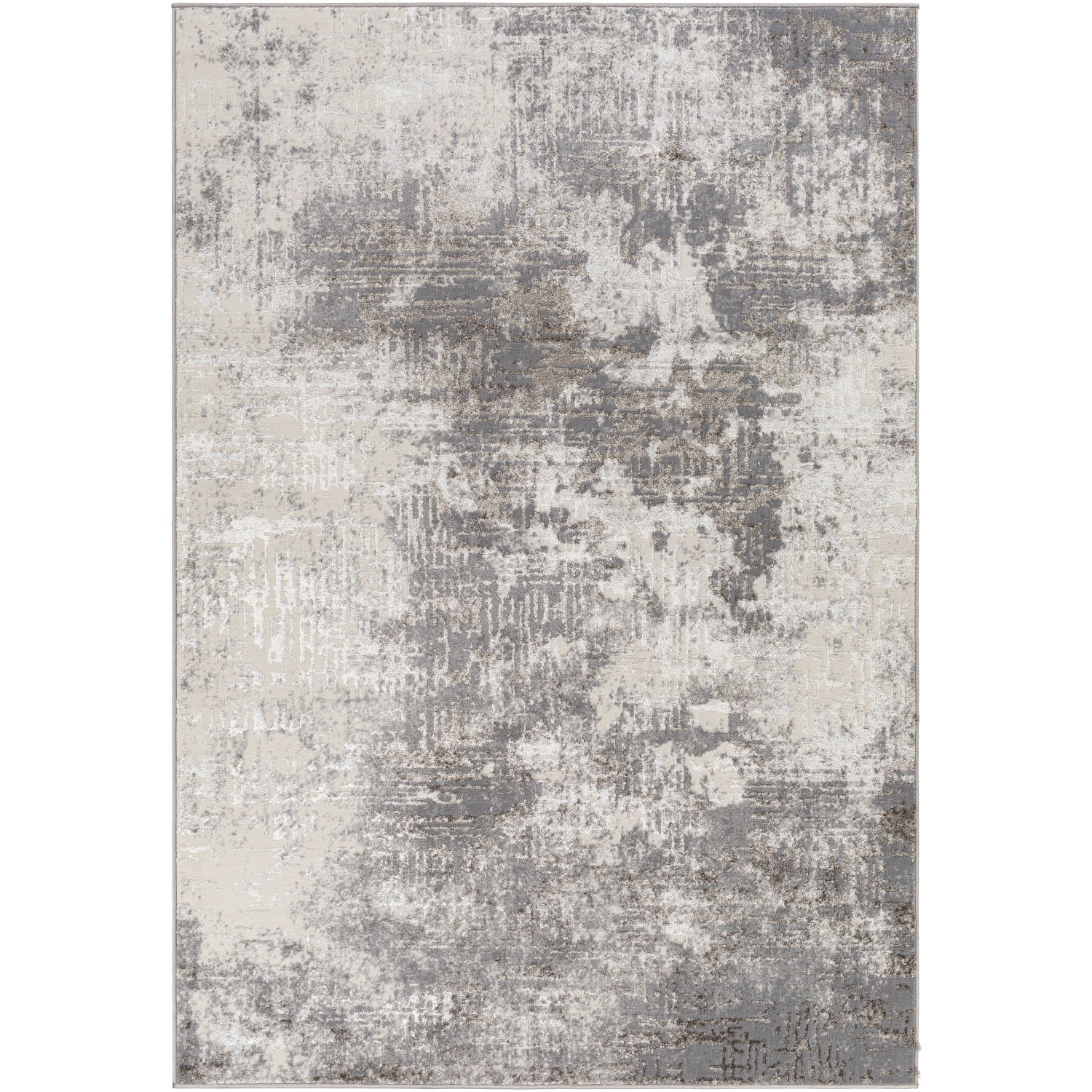 Firenze 84 X 62 inch Light Grey Rug, Rectangle