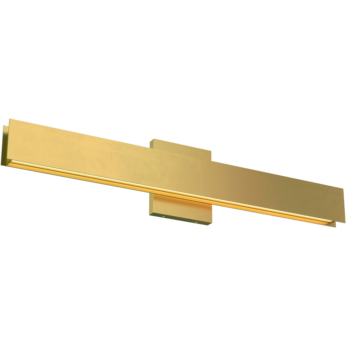 Sean Lavin Bau LED 24 inch Polished Nickel Bath Light Wall Light in LED 90 CRI 3000K 120V, Integrated LED