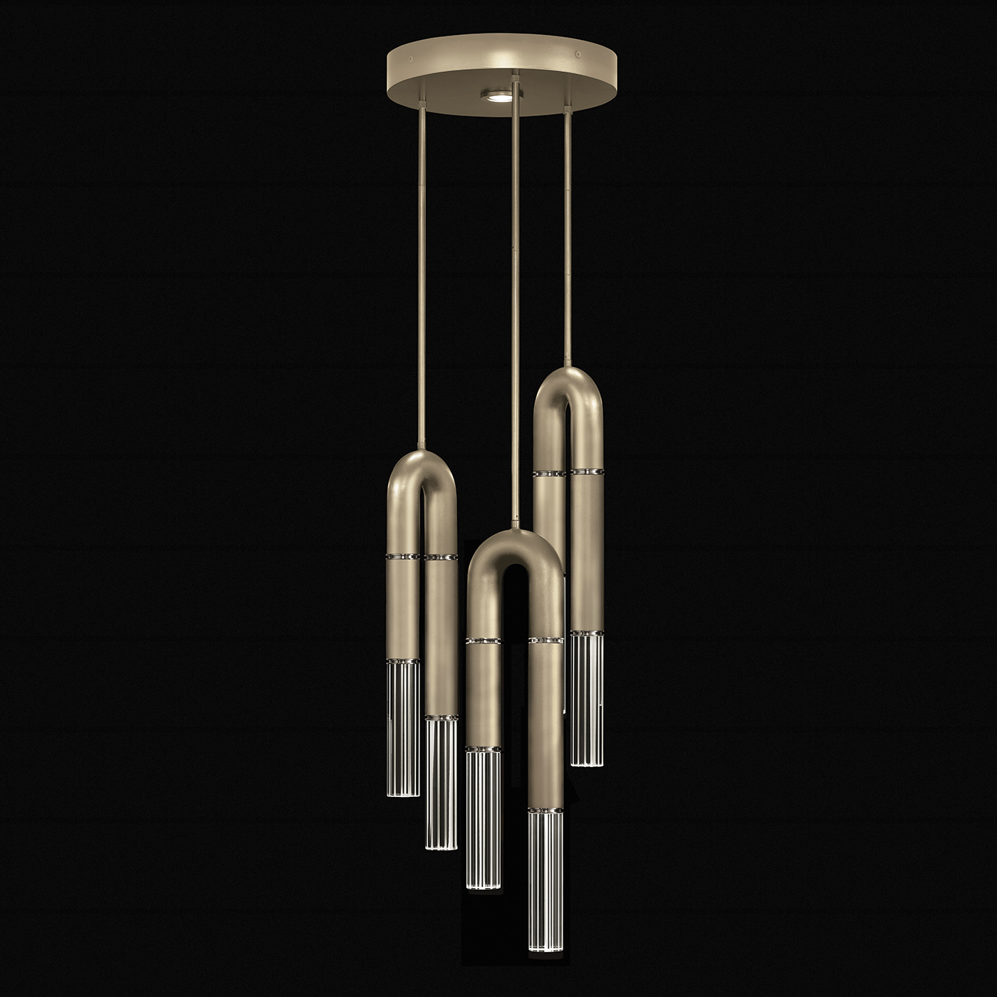 Antonia LED 16 inch Gold Pendant Ceiling Light