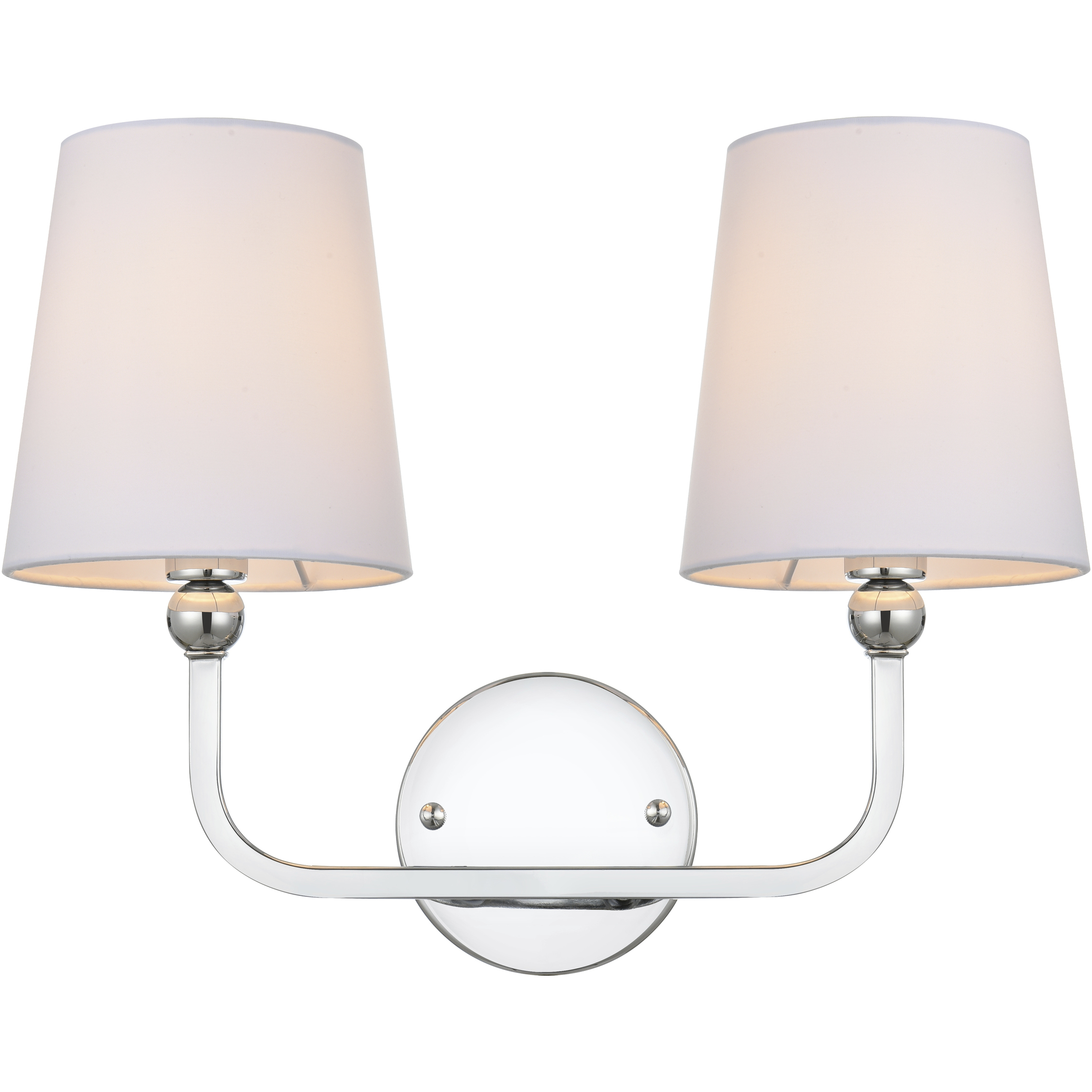 Colson 2 Light 16 inch Chrome Bath Sconce Wall Light