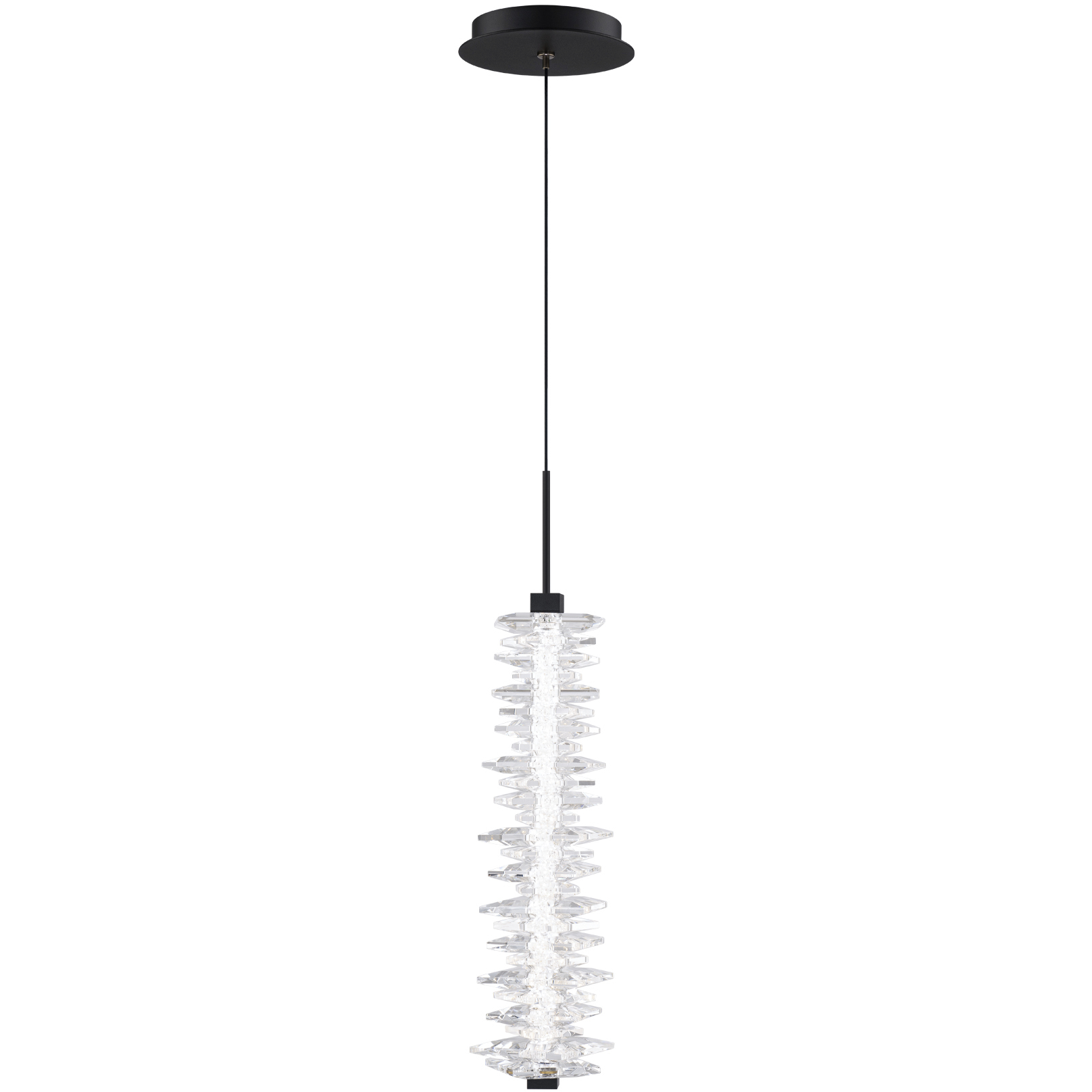 Beyond Bergy LED 5.9 inch Black Mini Pendant Ceiling Light