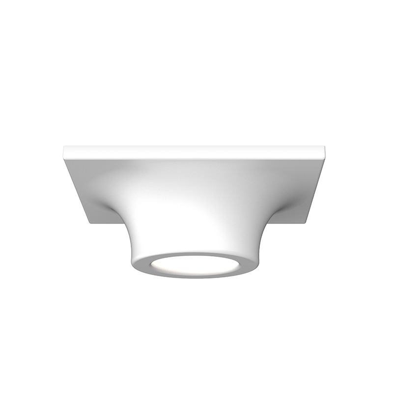 Zoom LED 6 inch Satin White Surface Mount Ceiling Light