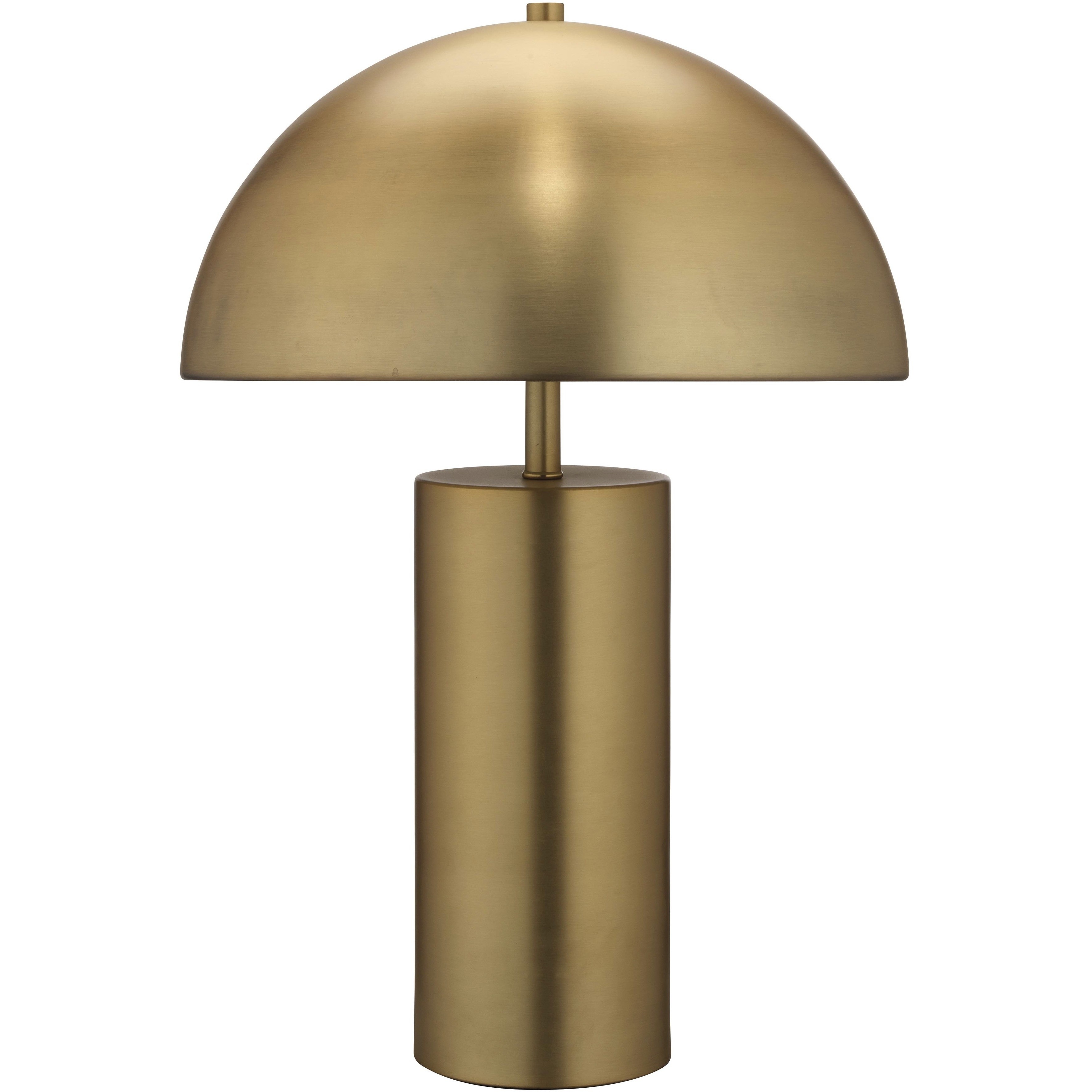 Felix 22 inch 40 watt Antique Brass Table Lamp Portable Light