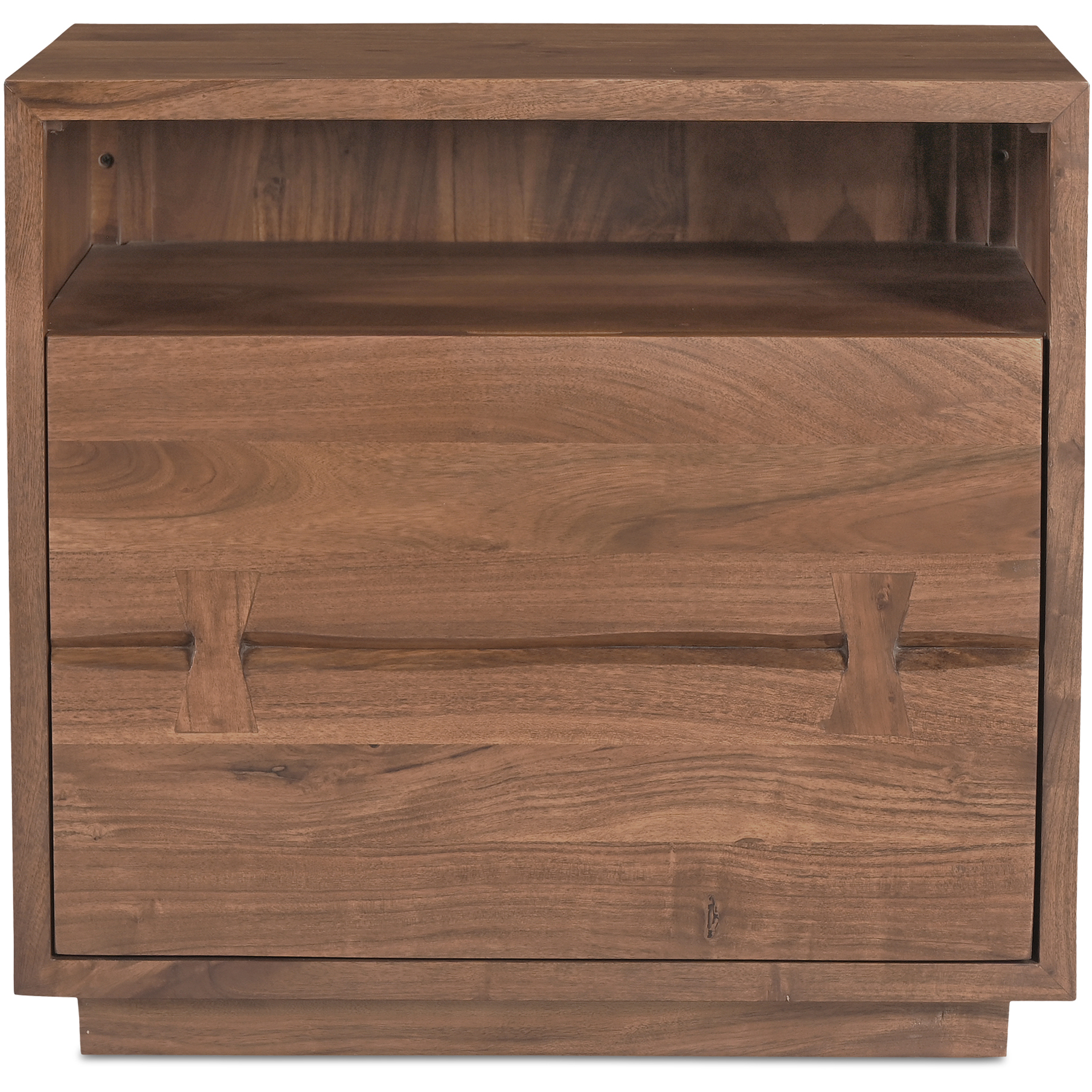 Madagasikara 26 X 24 inch Brown Nightstand