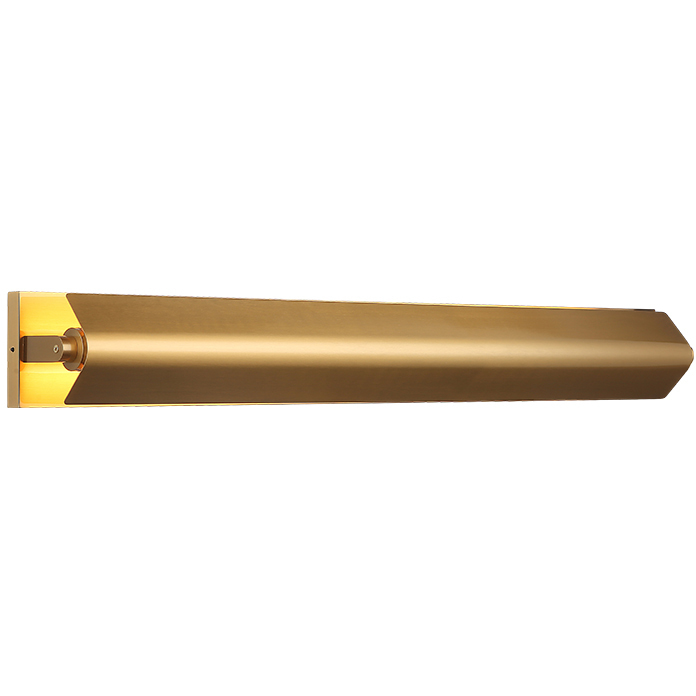 Finneas LED 33.88 inch Aged Gold Brass Wall Sconce Wall Light