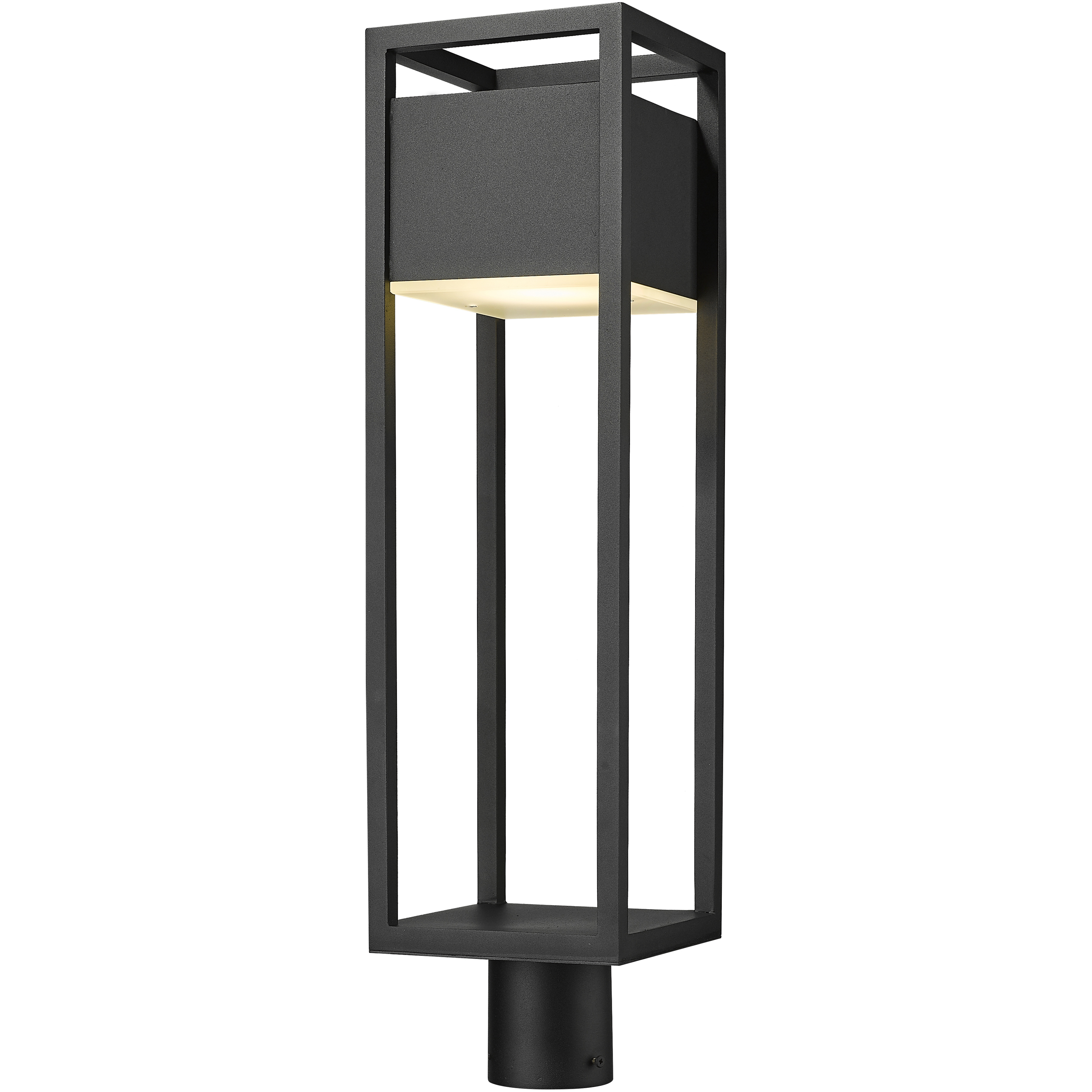Barwick LED 27 inch Black Outdoor Post Mount Fixture