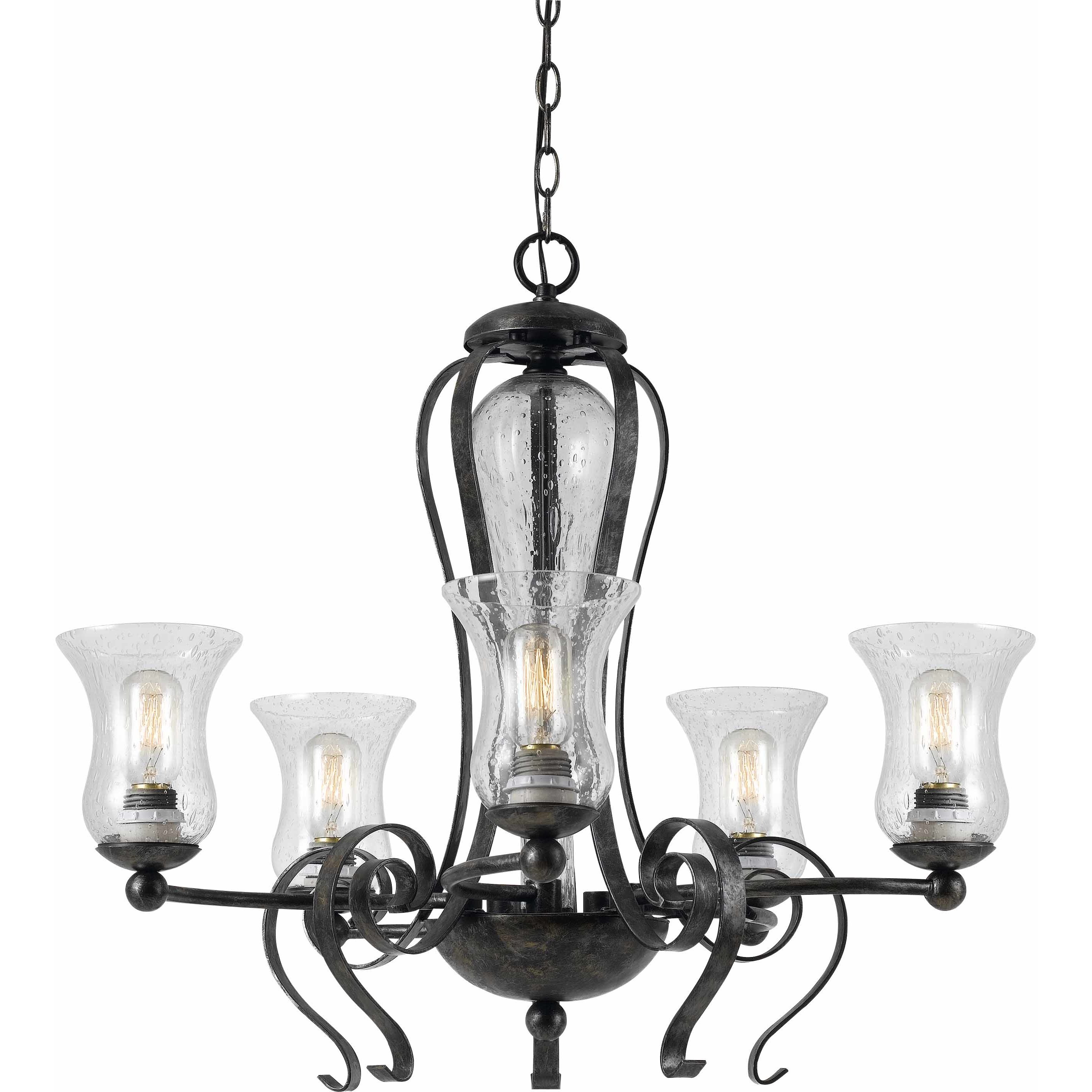 Signature 5 Light 27.5 inch Eternity Chandelier Ceiling Light