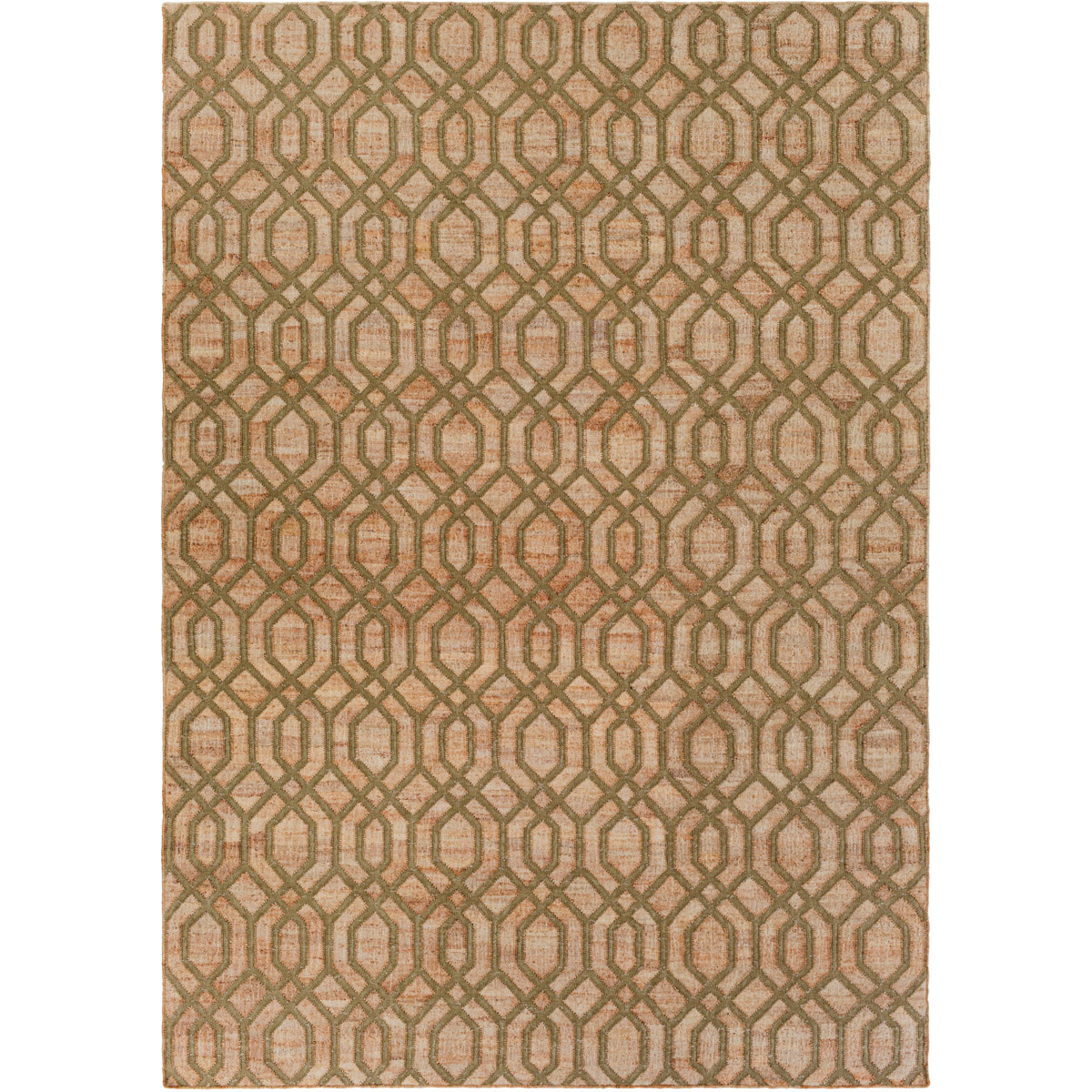 Surya SET3014-3353 Seaport 63 X 39 inch Dark Green, Camel Rug