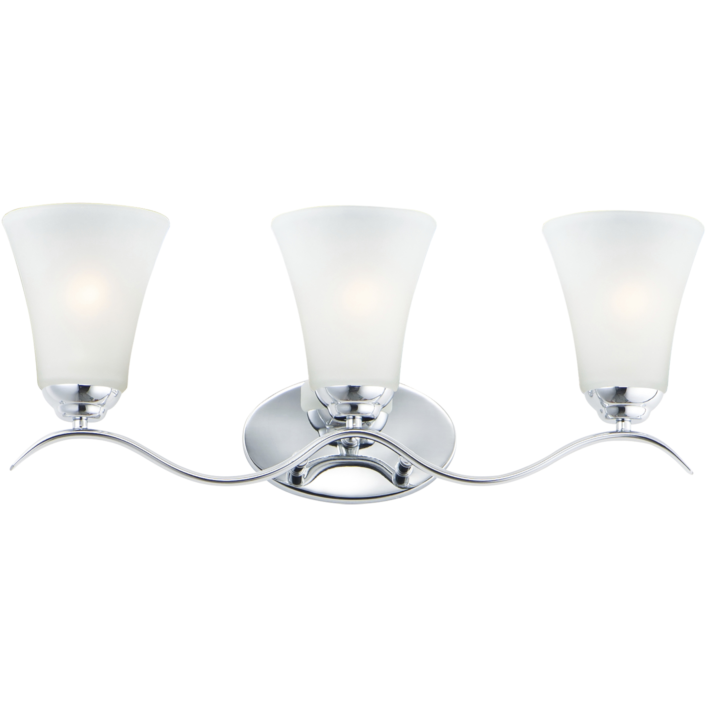 Vital 3 Light 23.5 inch Polished Chrome Bath Vanity Wall Light