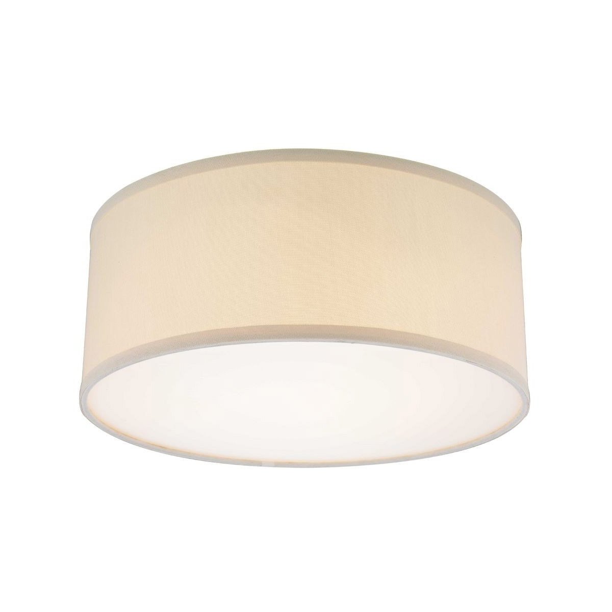 Fabbricato Satin Nickel 15 inch Recessed Light Shade