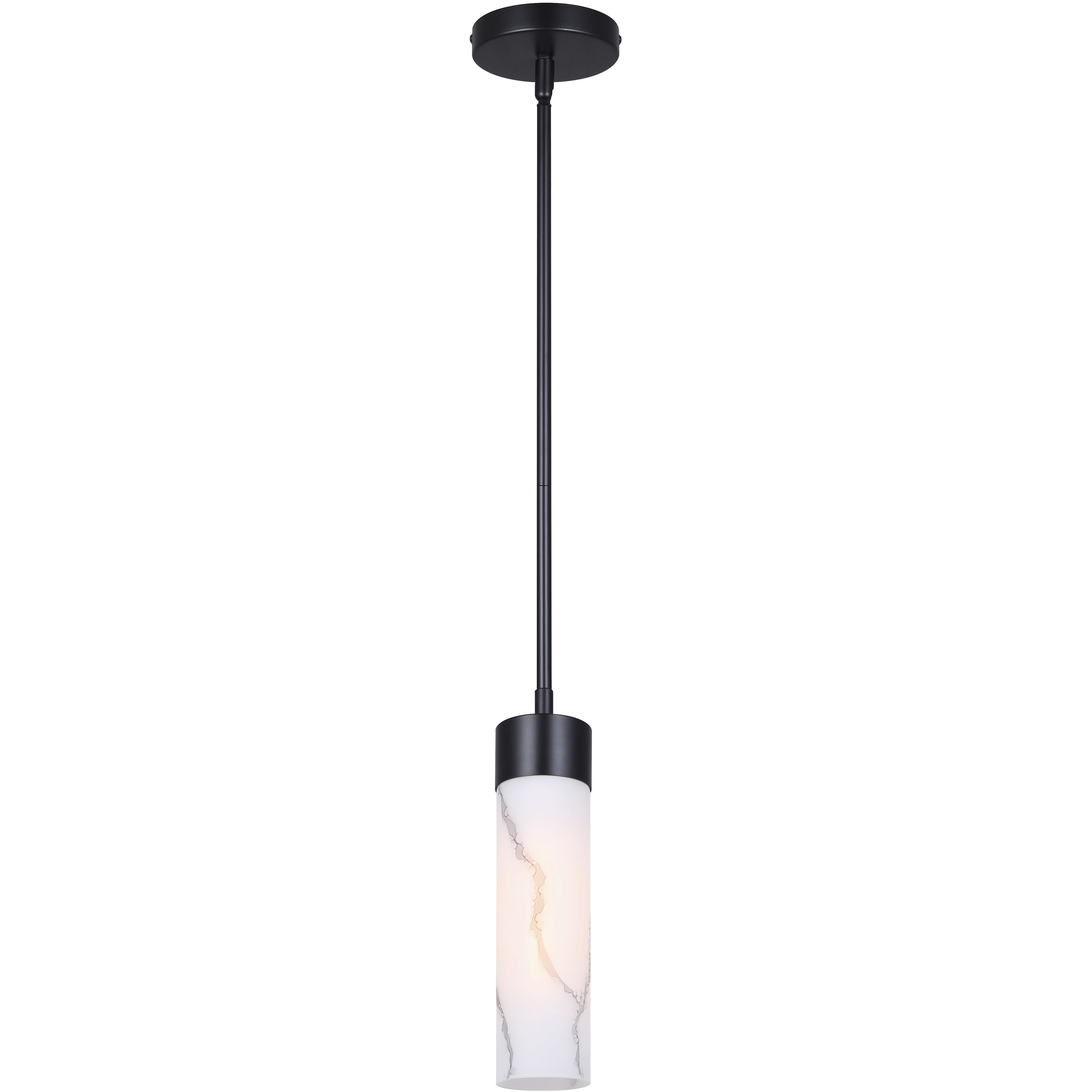 Kristella 1 Light 4.75 inch Black Pendant Ceiling Light