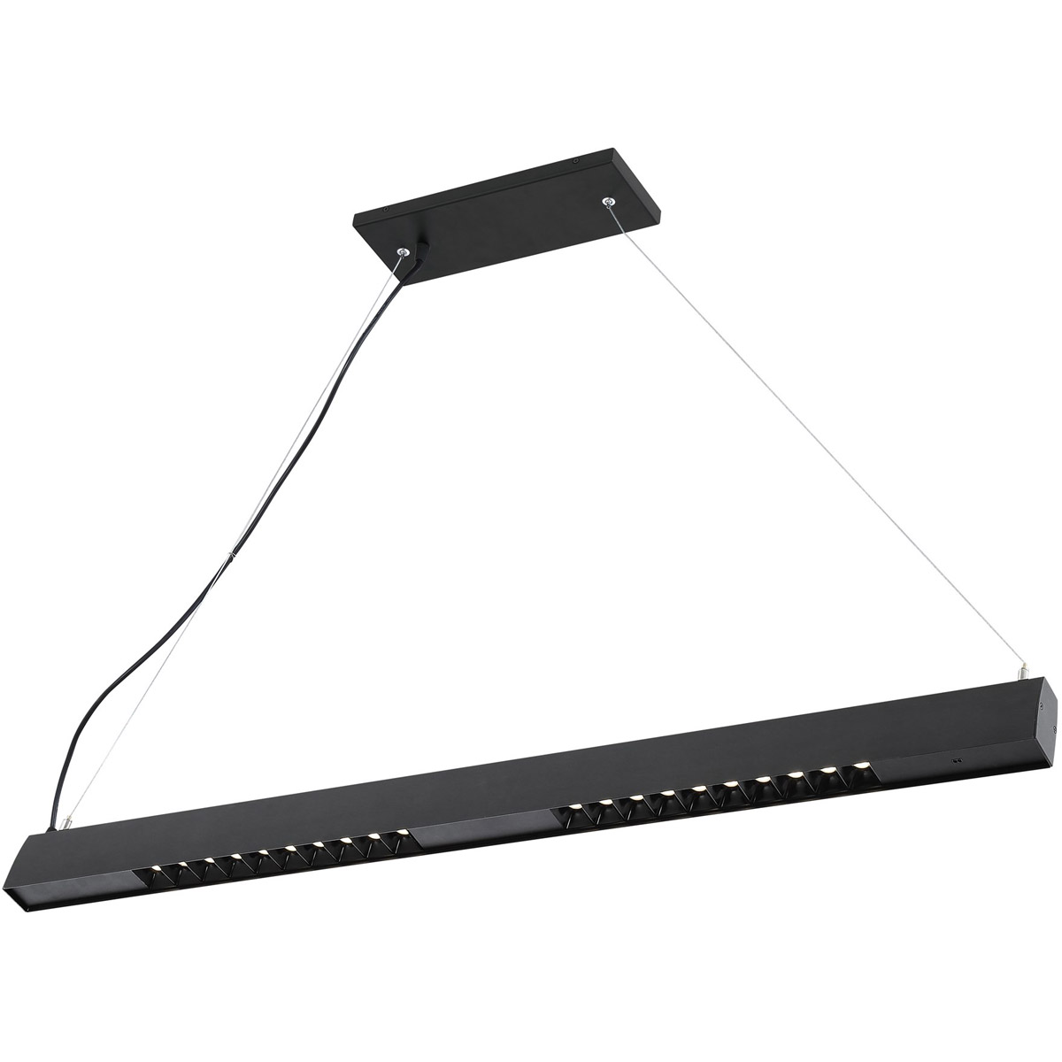 Irene LED 41.5 inch Black Pendant Ceiling Light