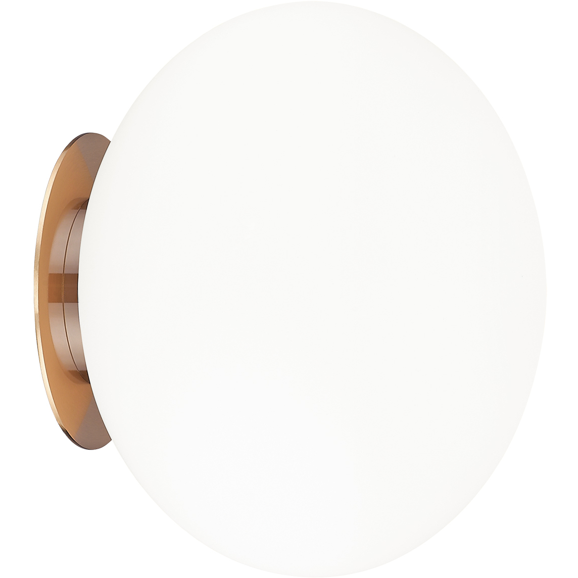 Mayu 8 inch Aged Gold Brass Wall Sconce Wall Light