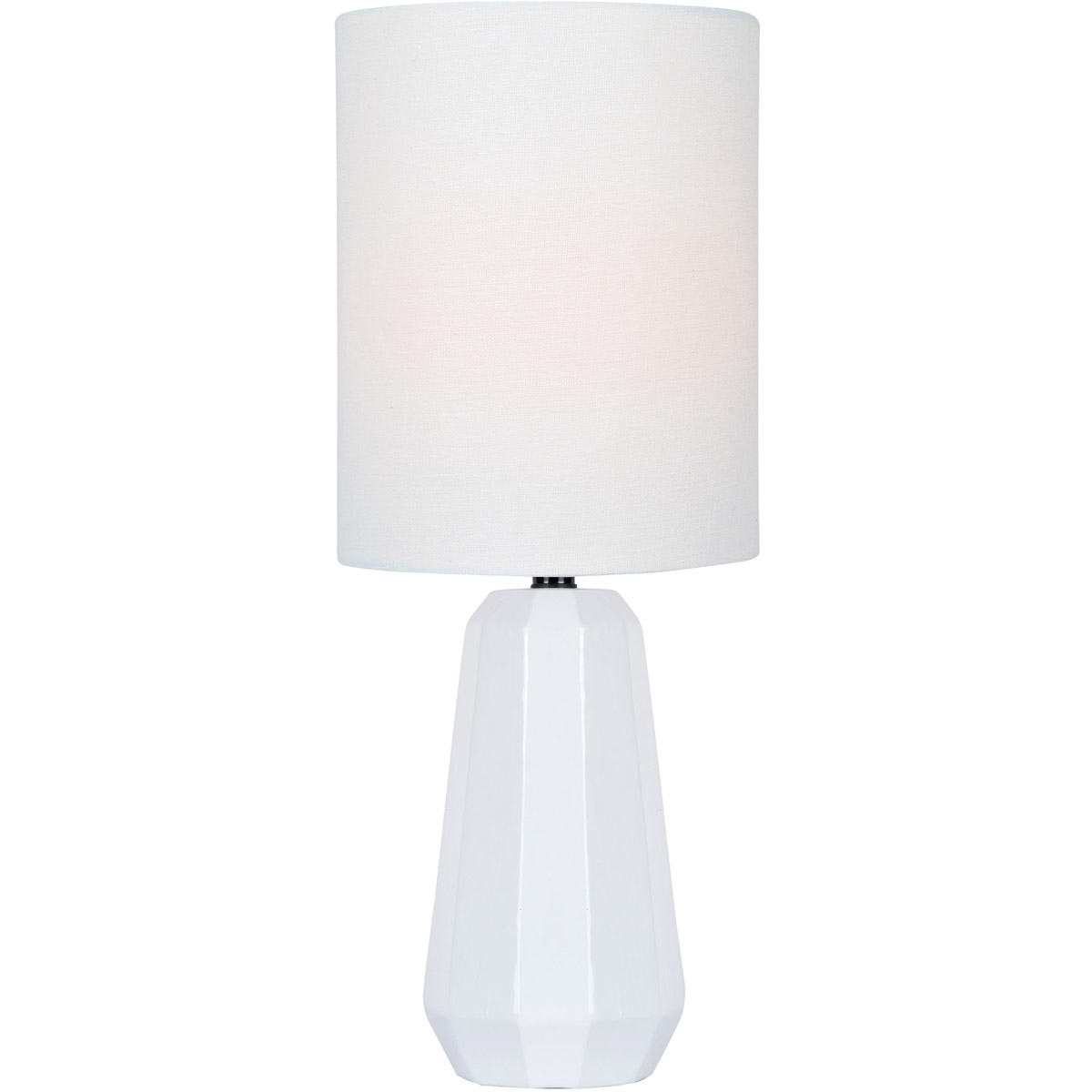 Charna 18 inch 60.00 watt White Table Lamp Portable Light