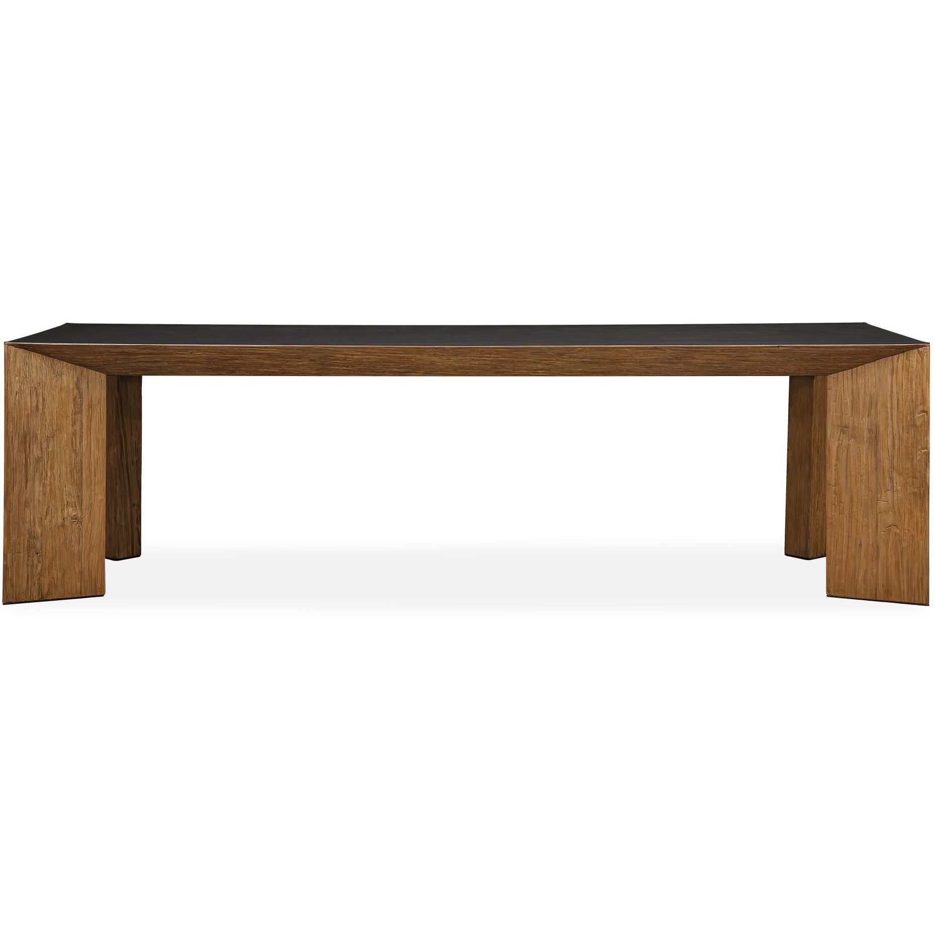 Kelvin 104 X 30 inch Concrete and Teak Dining Table