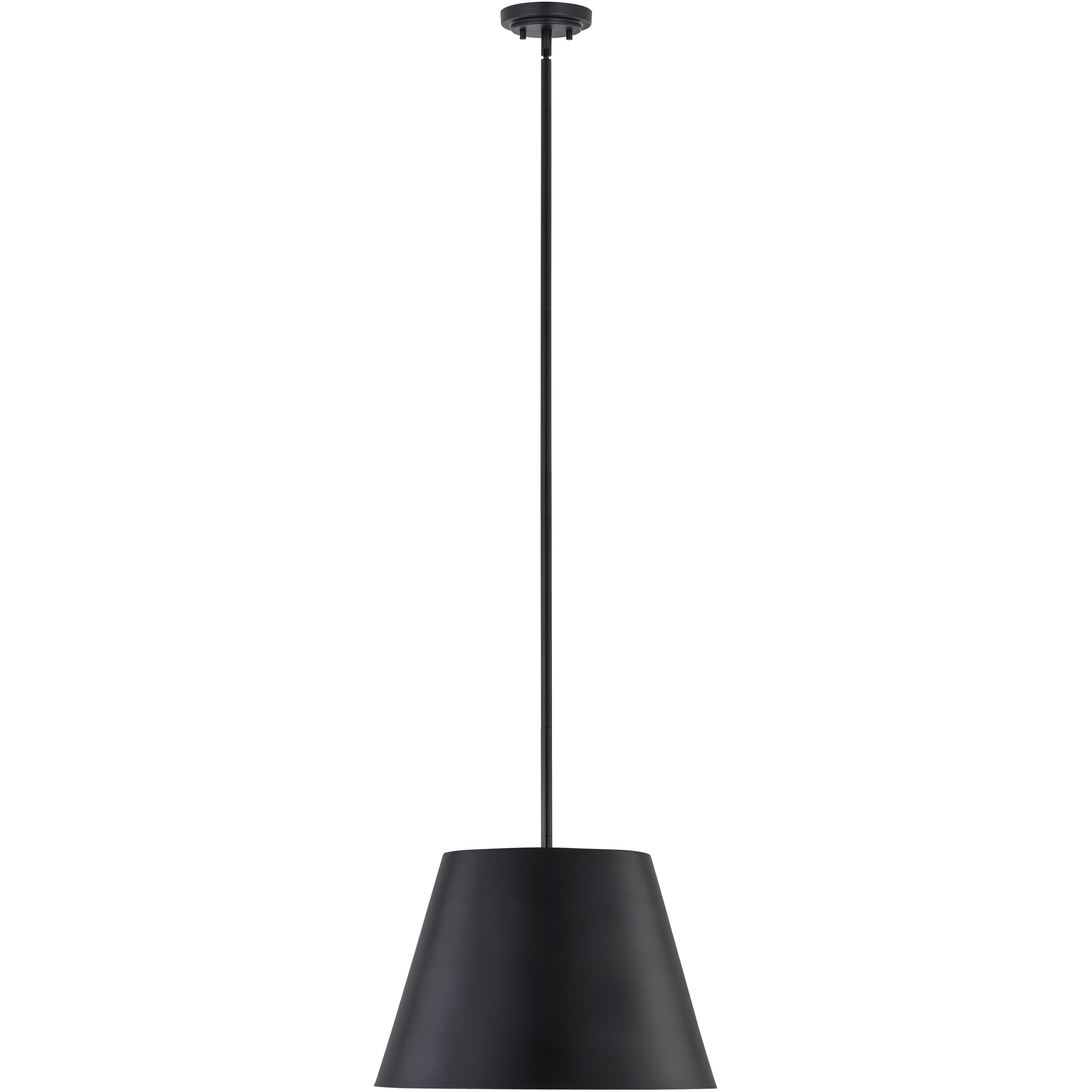 Lilly 1 Light 18 inch Matte Black Pendant Ceiling Light