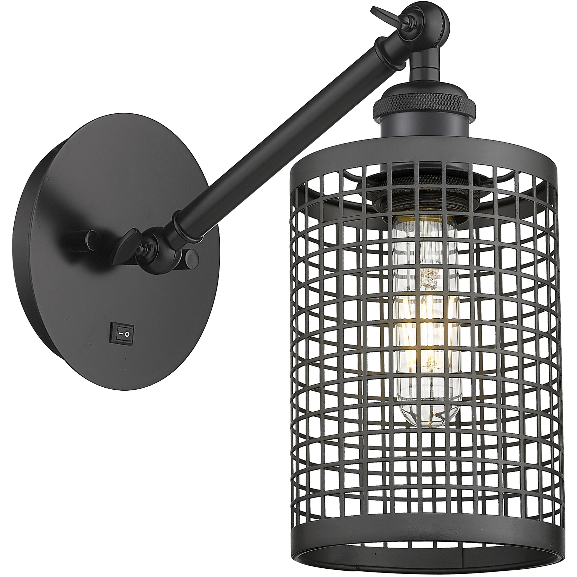 Nestbrook 1 Light 5 inch Matte Black Sconce Wall Light