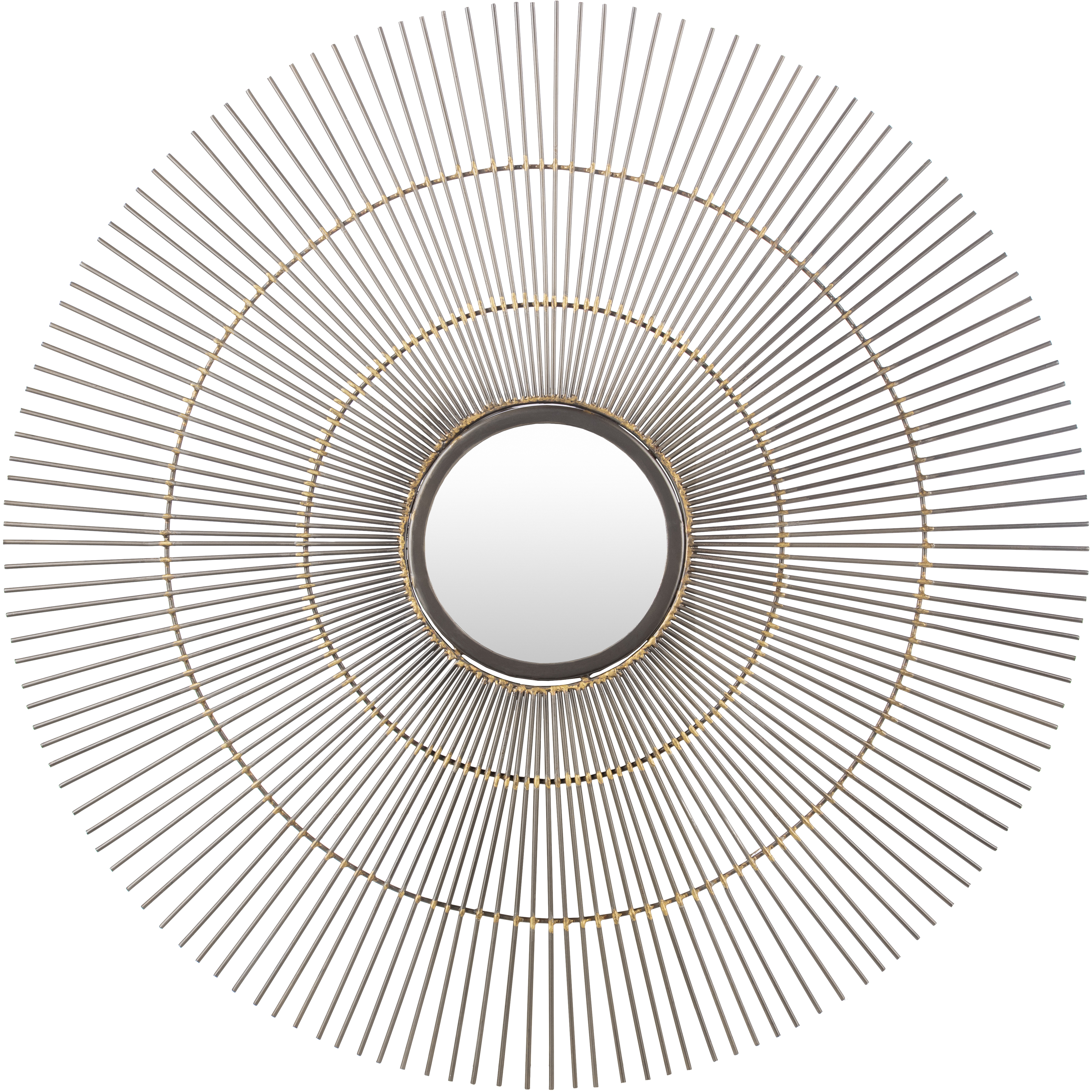 Telavi 31.75 X 31.75 inch Taupe Mirror, Starburst