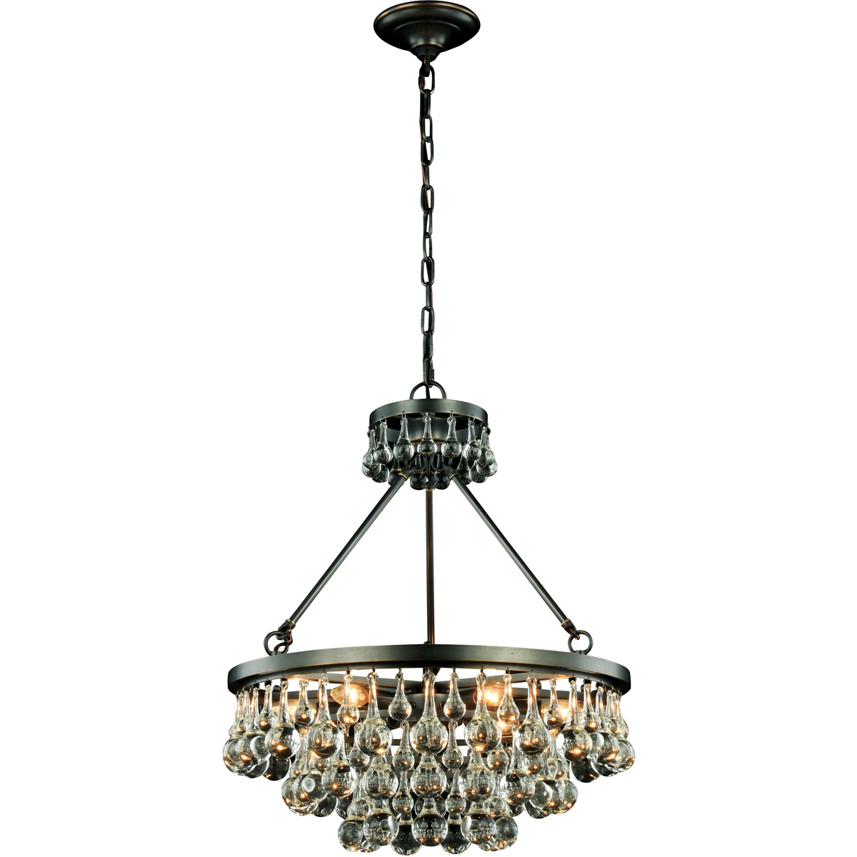 Bettina 6 Light 22 inch Bronze Pendant Ceiling Light, Urban Classic