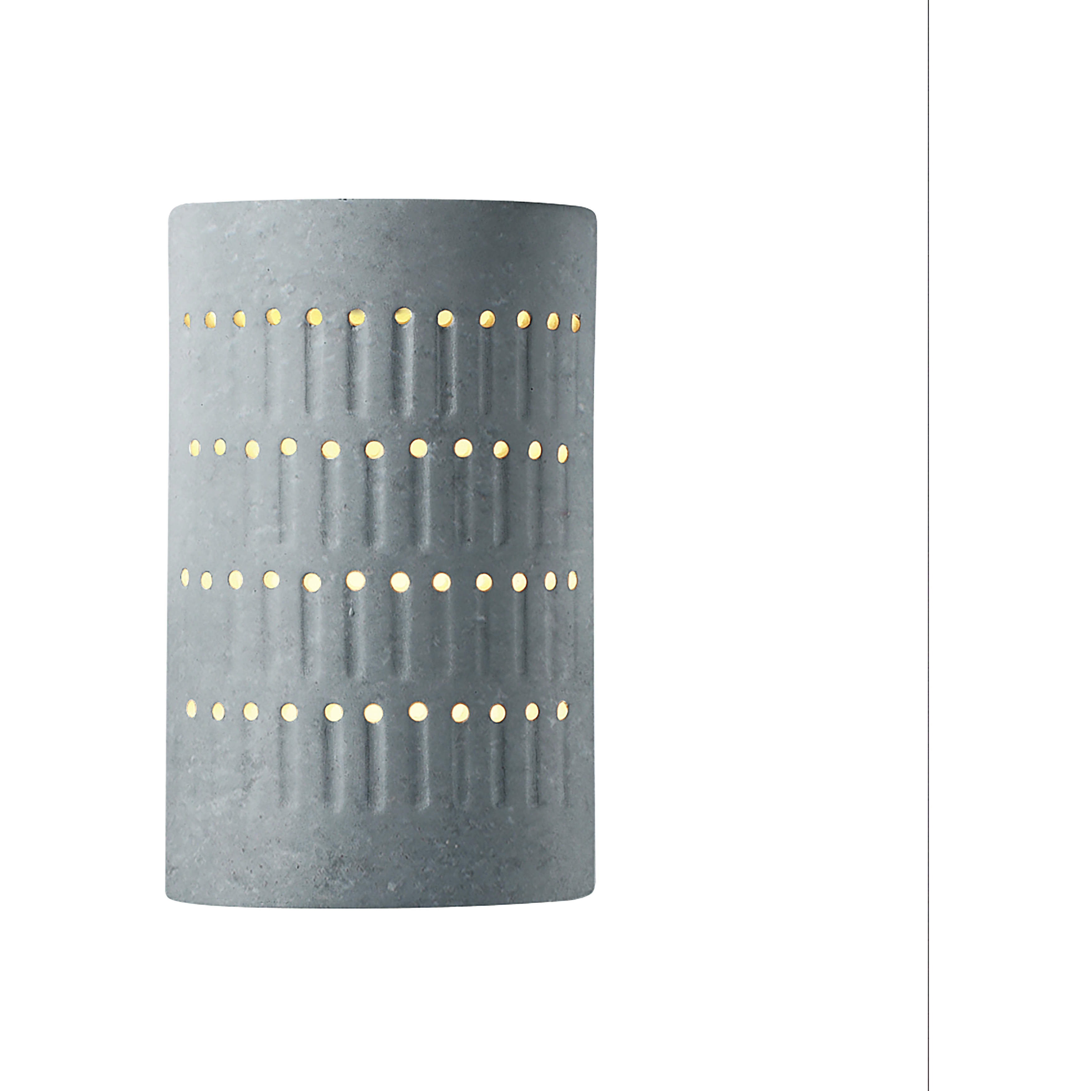 Ambiance LED 9.25 inch Concrete Outdoor Wall Sconce