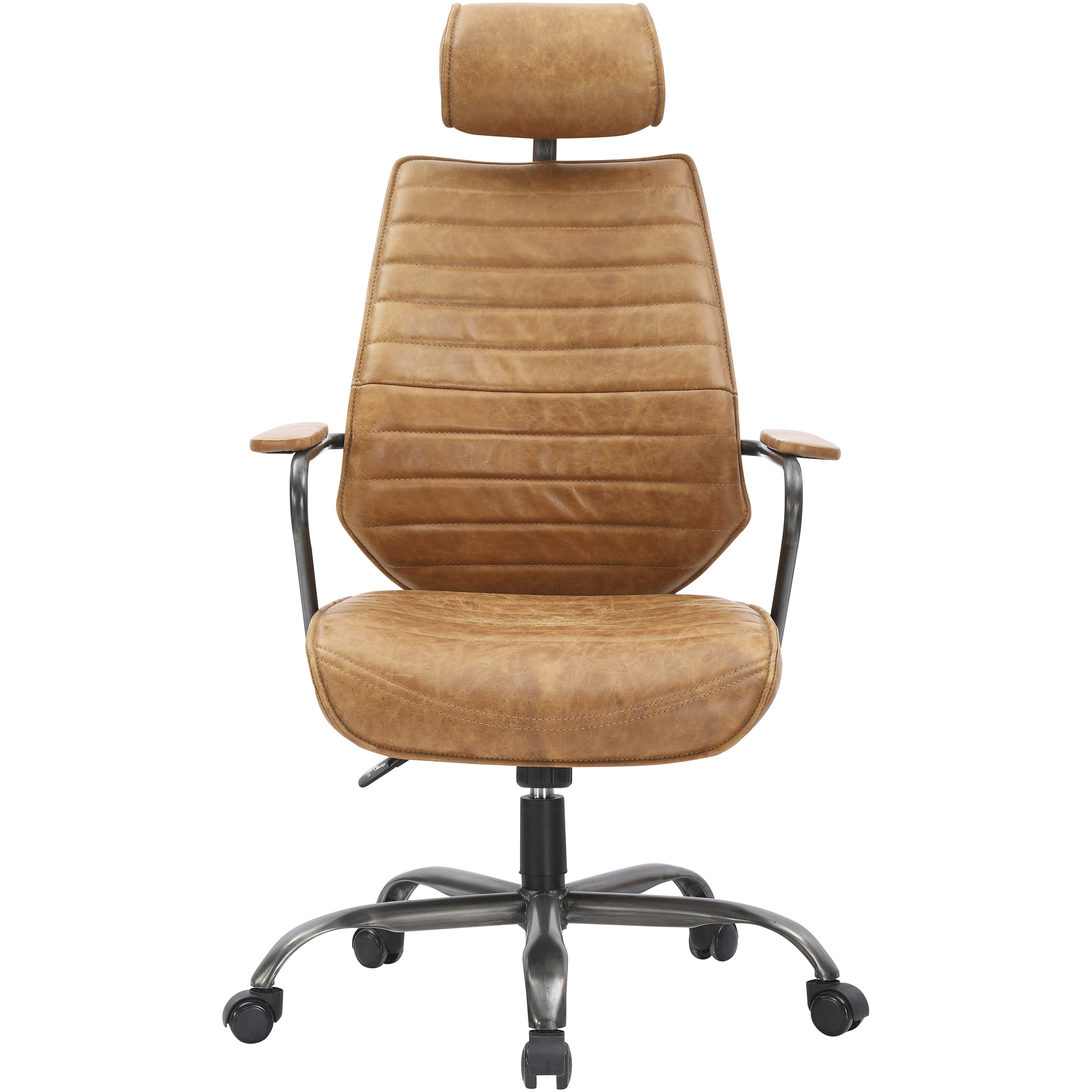 Executive Orange Swivel Office Chair
