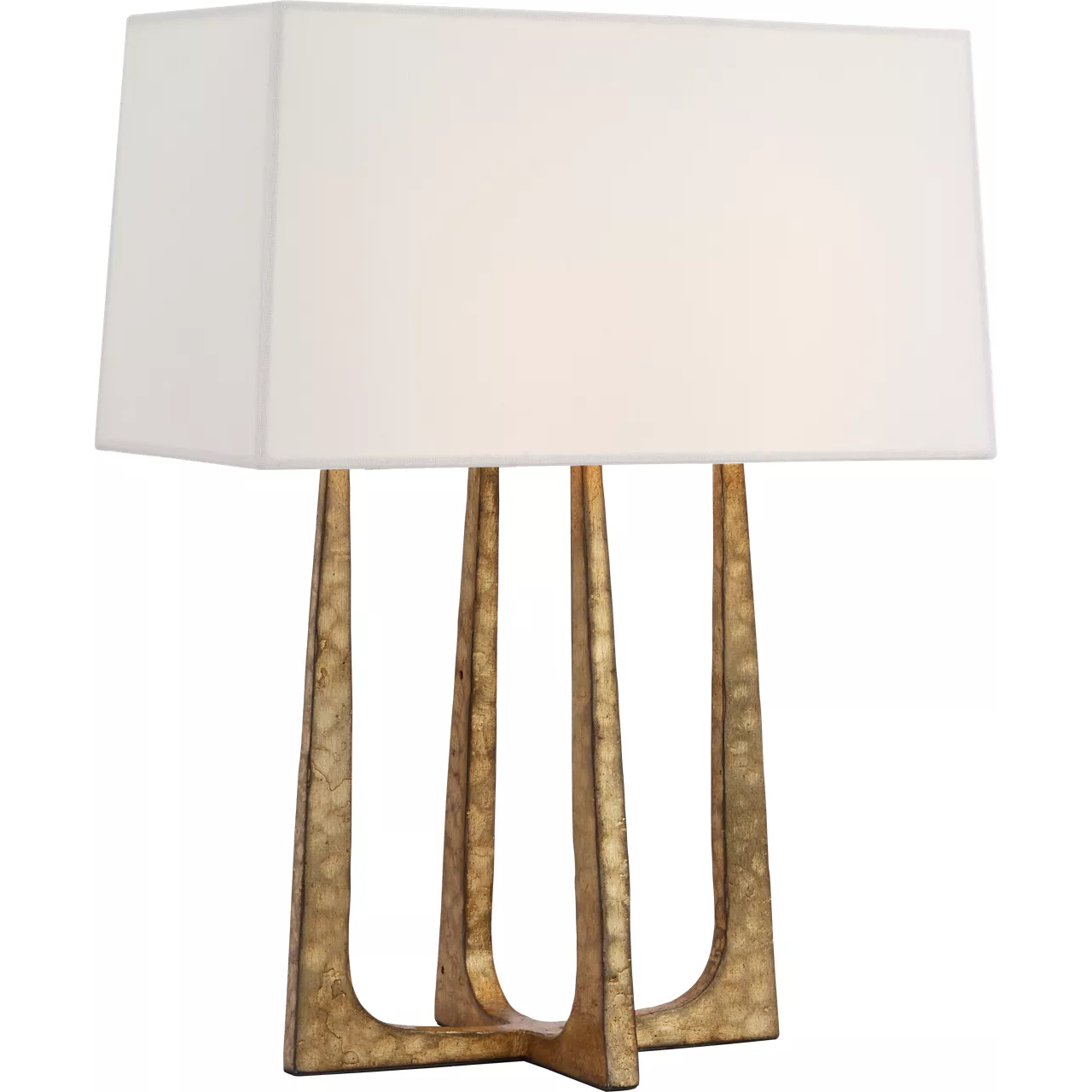 Ian K. Fowler Scala 17.75 inch 40 watt Gilded Iron Bedside Lamp Portable Light in Linen