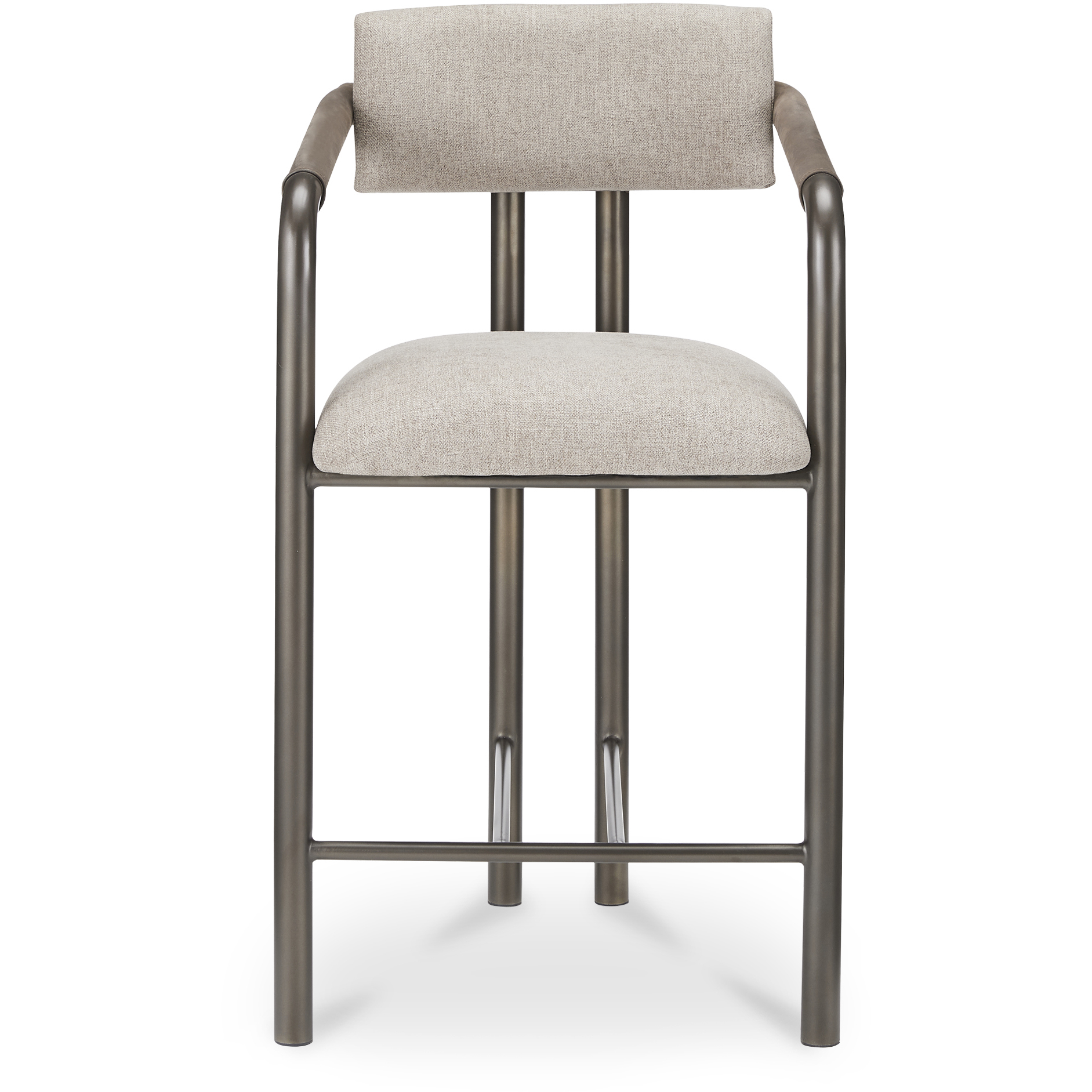 Cassidy 37.4 inch Brown Counter Stool