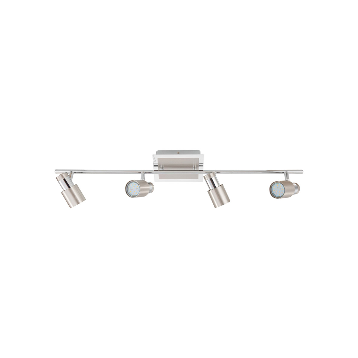 Eglo Davida 2 Chrome 4 Light Track Light Matte Nickel 204197A