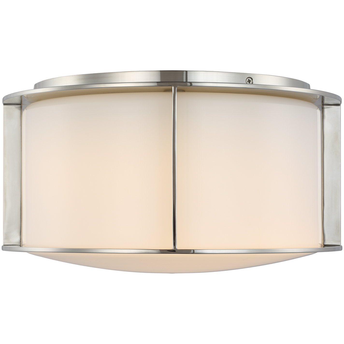 Barbara Barry Phinn LED 13 inch Polished Nickel Flush Mount Ceiling Light