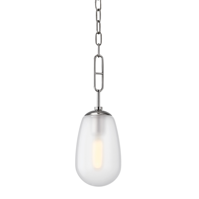 Bruckner 1 Light 6 inch Polished Nickel Pendant Ceiling Light
