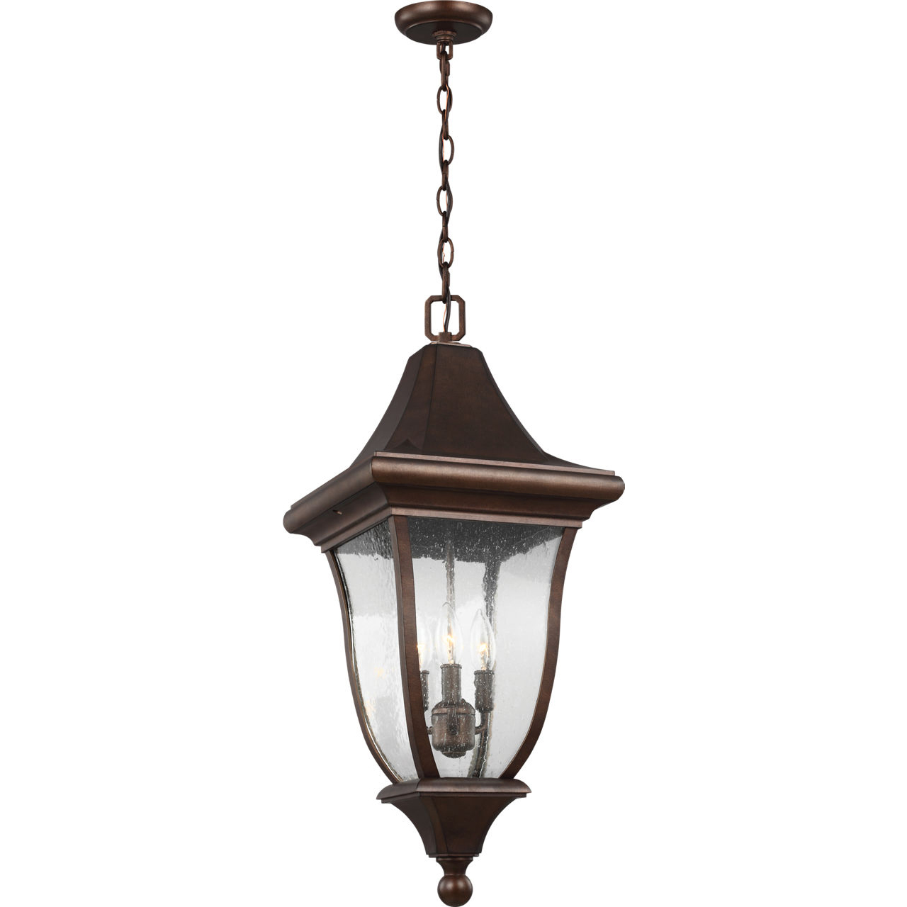 Sean Lavin Oakmont 3 Light 12 inch Patina Bronze Outdoor Pendant