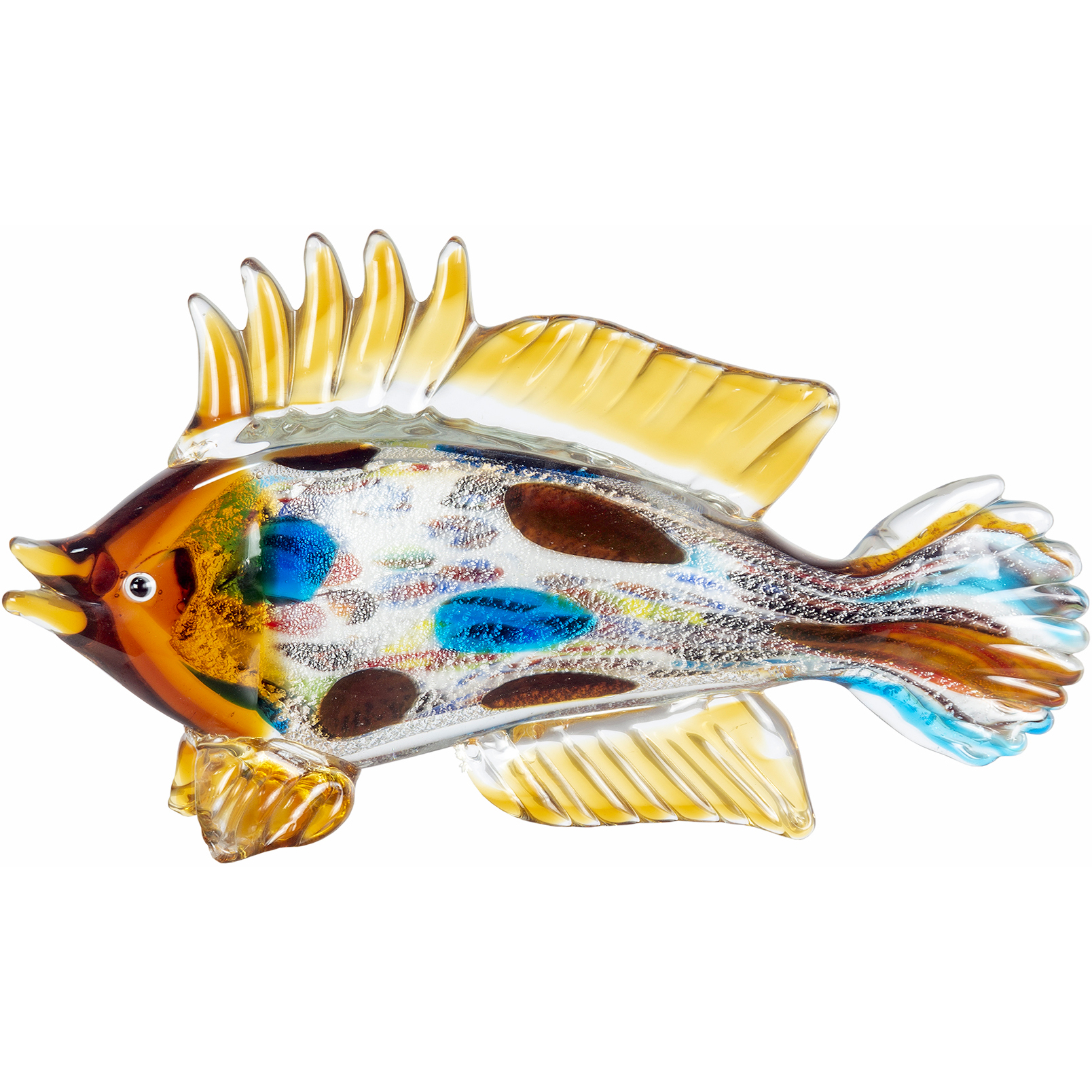 Copa Bay Multi Art Glass Sculpture