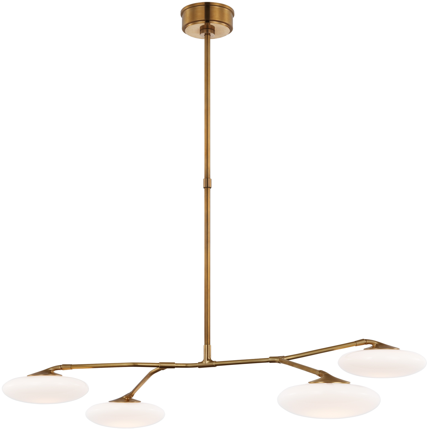 Champalimaud Brindille LED 47.75 inch Soft Brass Chandelier Ceiling Light, Large