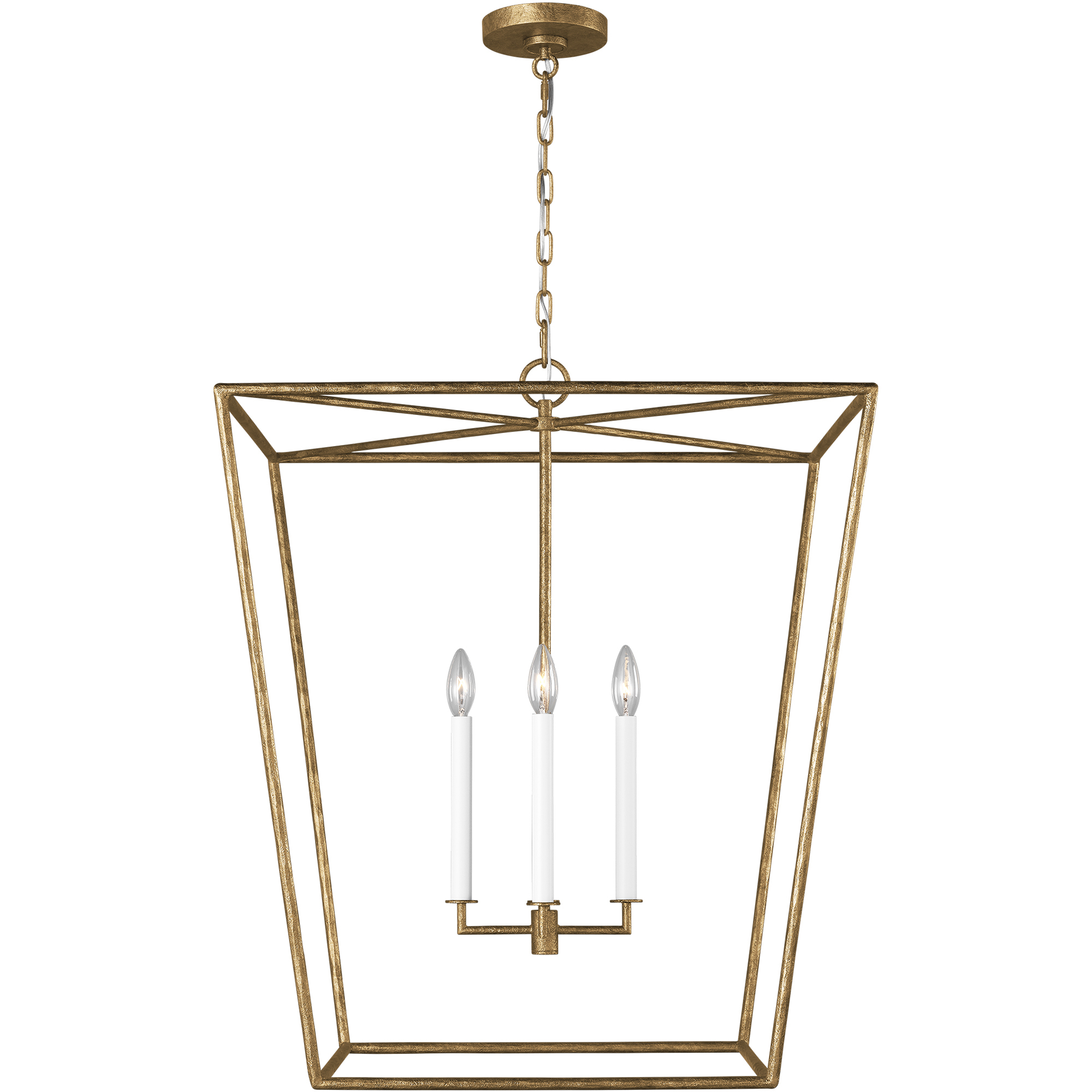 ED Ellen DeGeneres Viota 4 Light 25 inch Casted Gild Pendant Ceiling Light