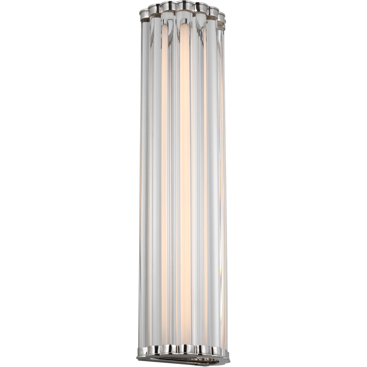 Visual Comfort Signature Collection Chapman & Myers Kean LED 5.75 inch Polished Nickel Sconce Wall Light CHD2926PN-CG - Open Box