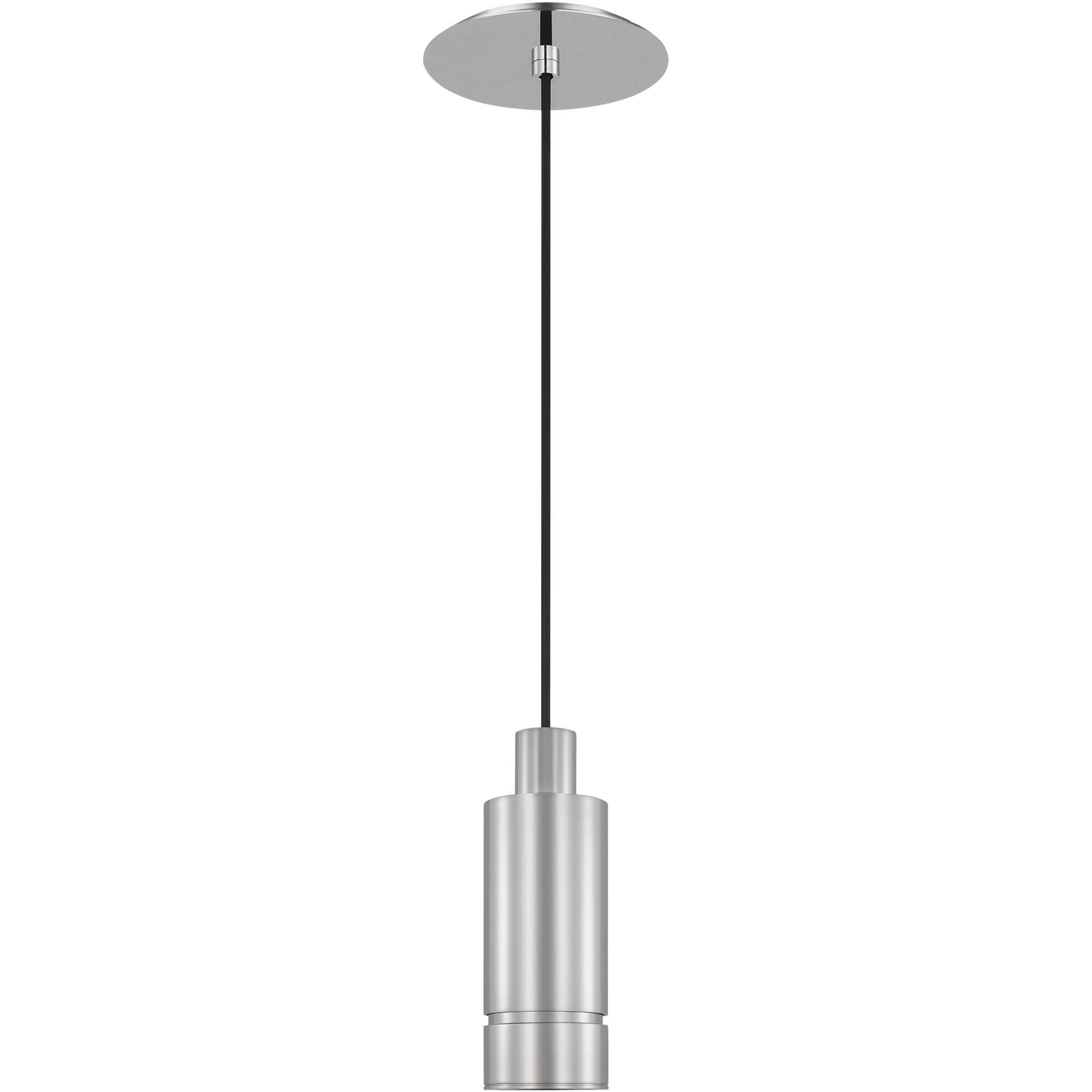 Mick De Giulio Sottile LED 3 inch Polished Stainless Steel Line-Voltage Pendant Ceiling Light