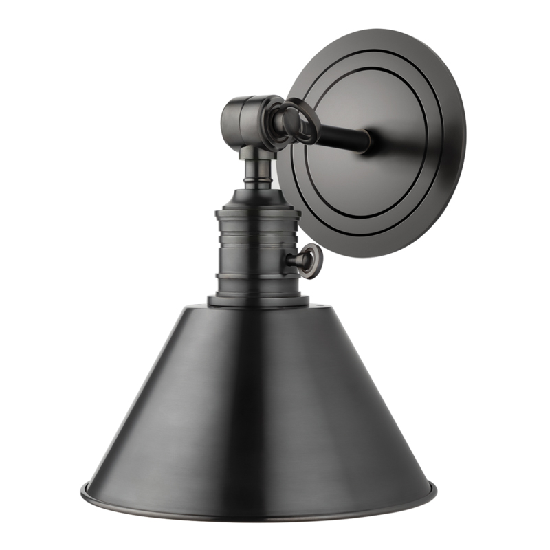 Garden City 8.5 inch 75 watt Old Bronze Pivot Wall Sconce Wall Light