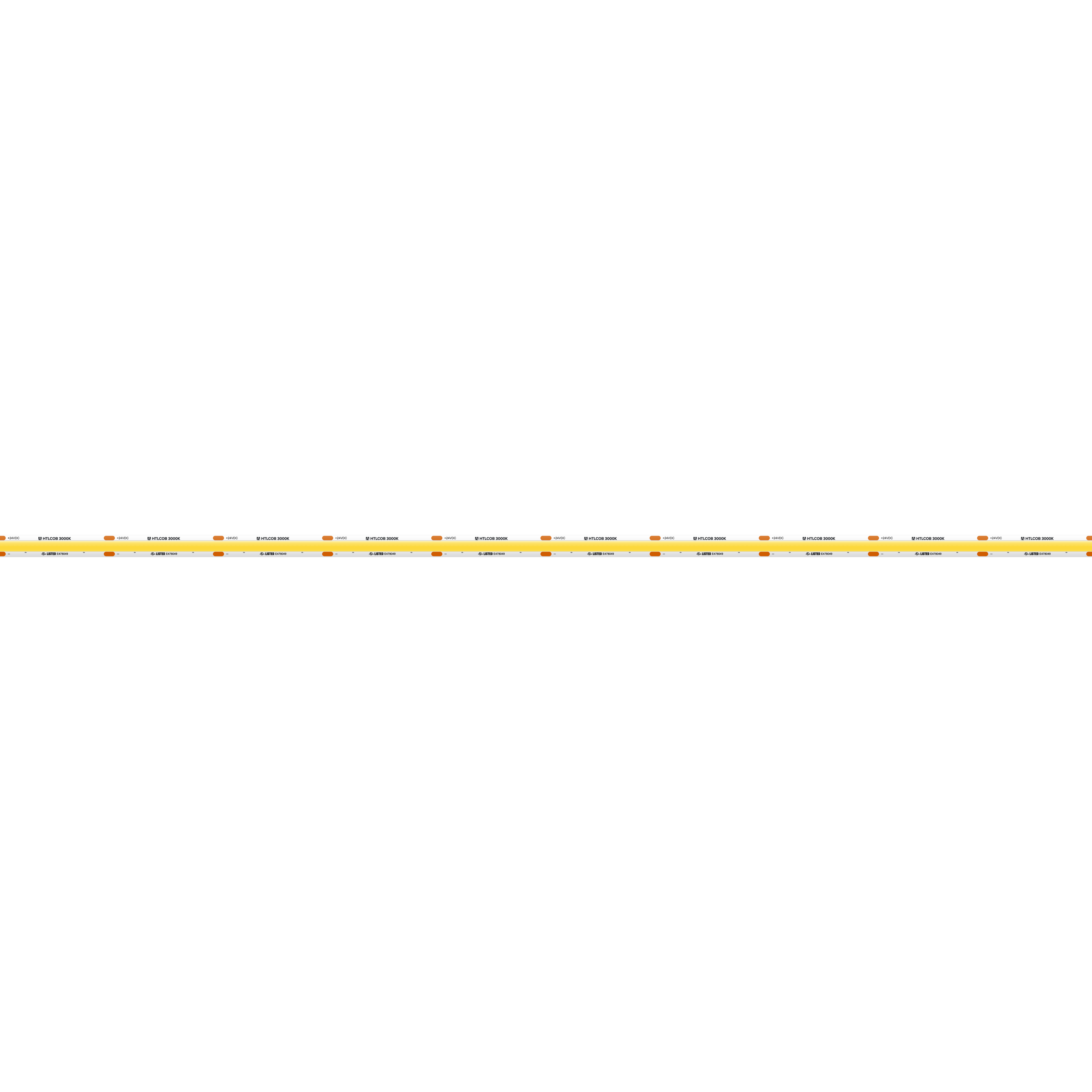 High OutPut COB White 3000K 16.5 inch Tape Light
