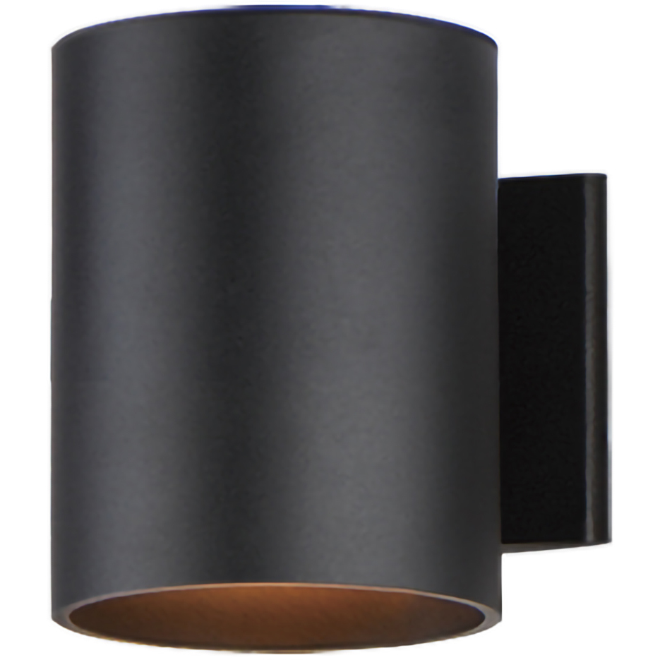 Outpost LED 7.25 inch Black Outdoor Wall Mount