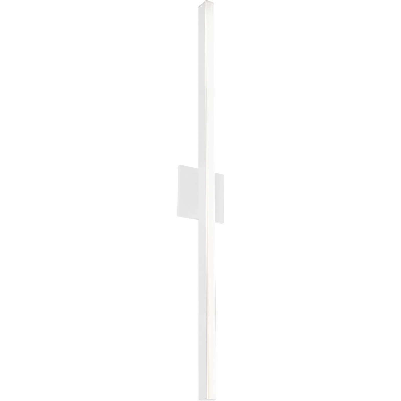 Vega LED 1 inch White ADA Wall Sconce Wall Light