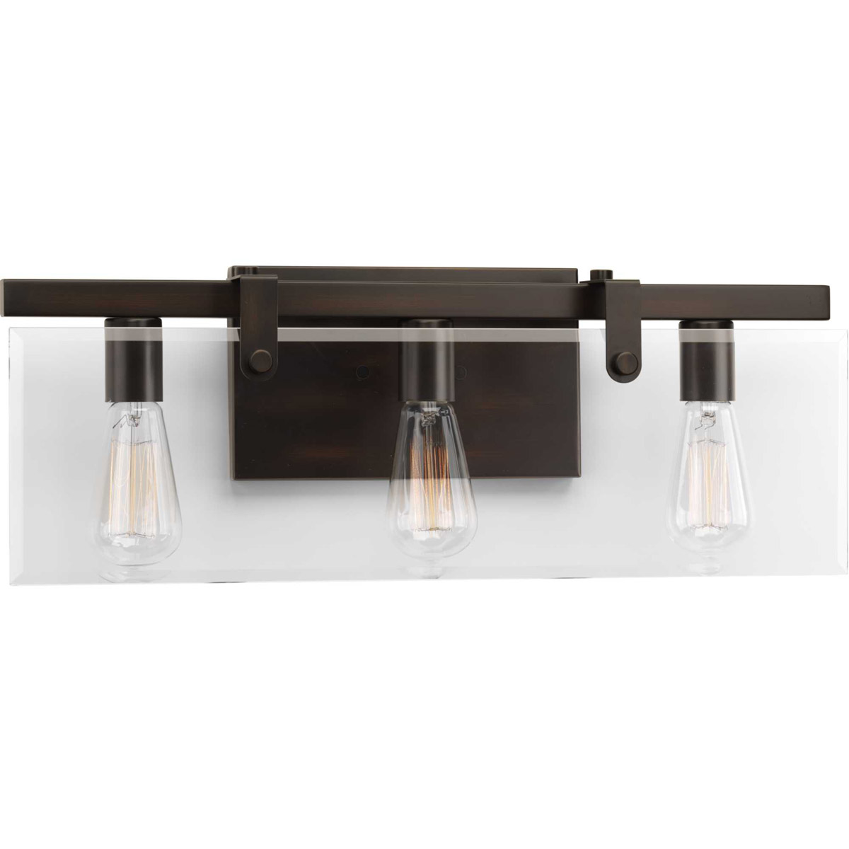 Guthrie 3 Light 23 inch Antique Bronze Bath Vanity Wall Light, Design Series