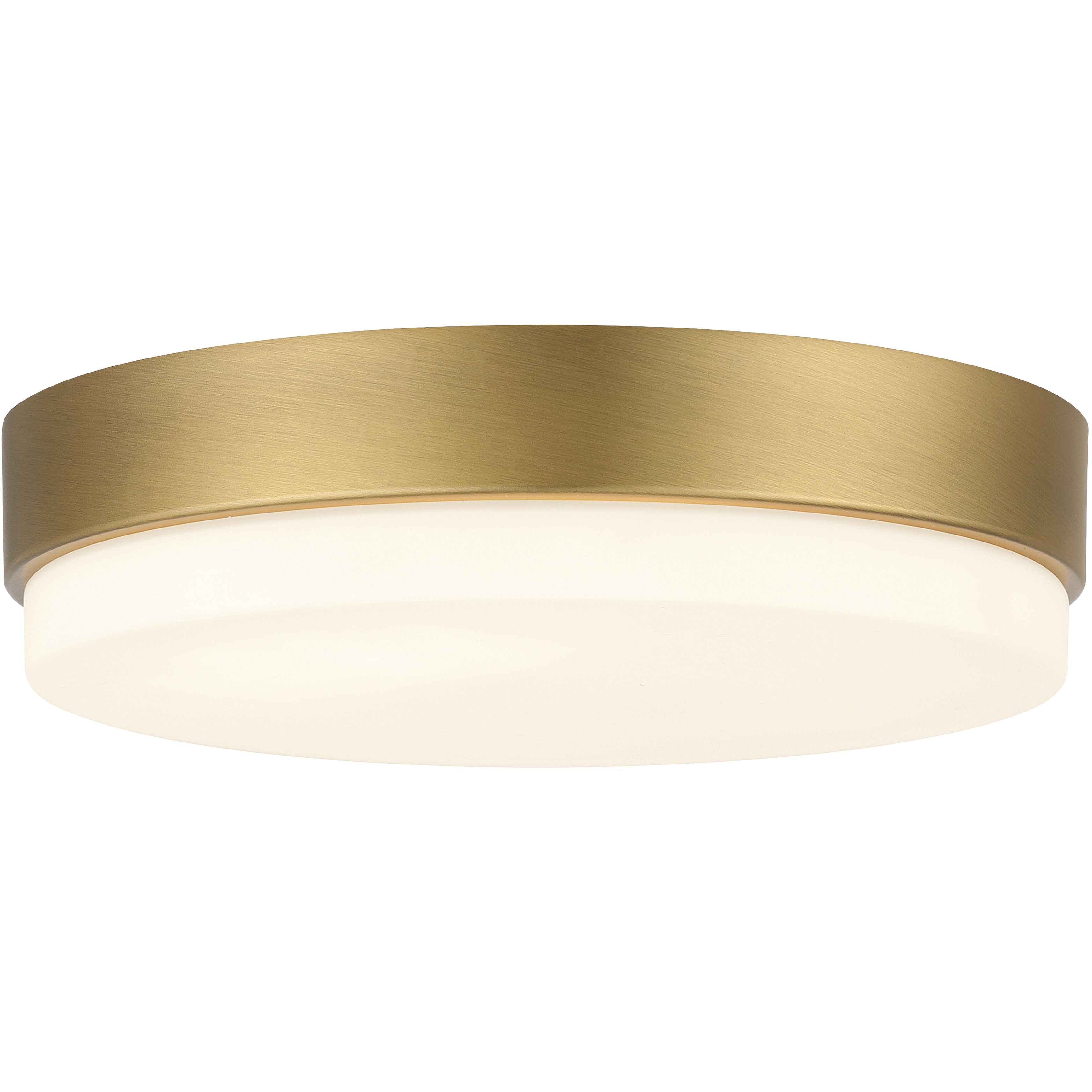 Roma Minimus 7 inch Antique Brushed Brass Flush Mount Ceiling Light