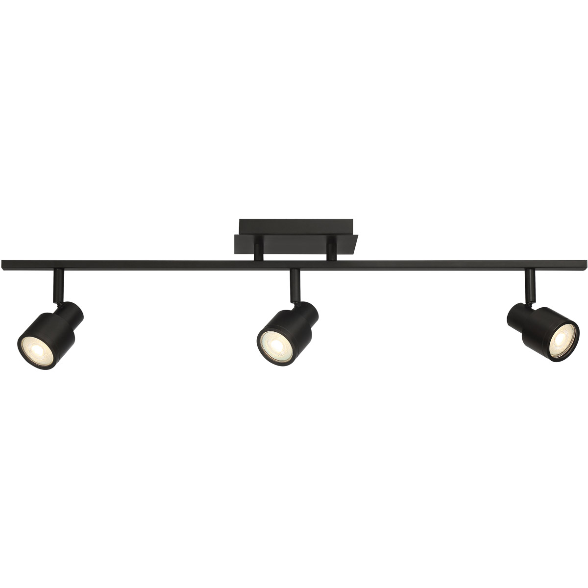 Lincoln 120 Matte Black Track Ceiling Light