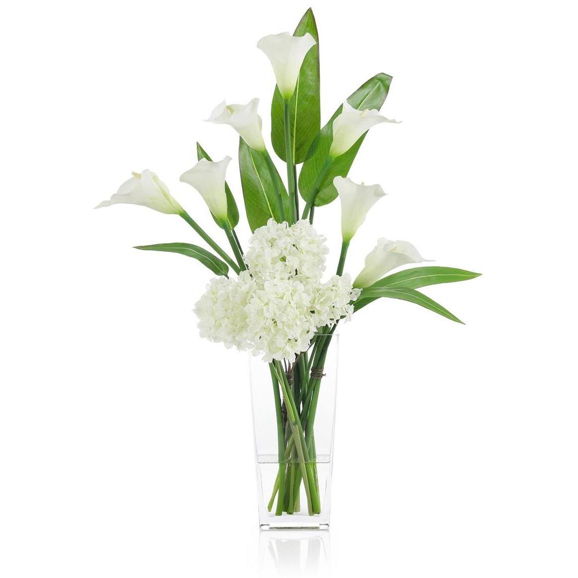 Callas and Pickerel Botanical, Fresh Water Look