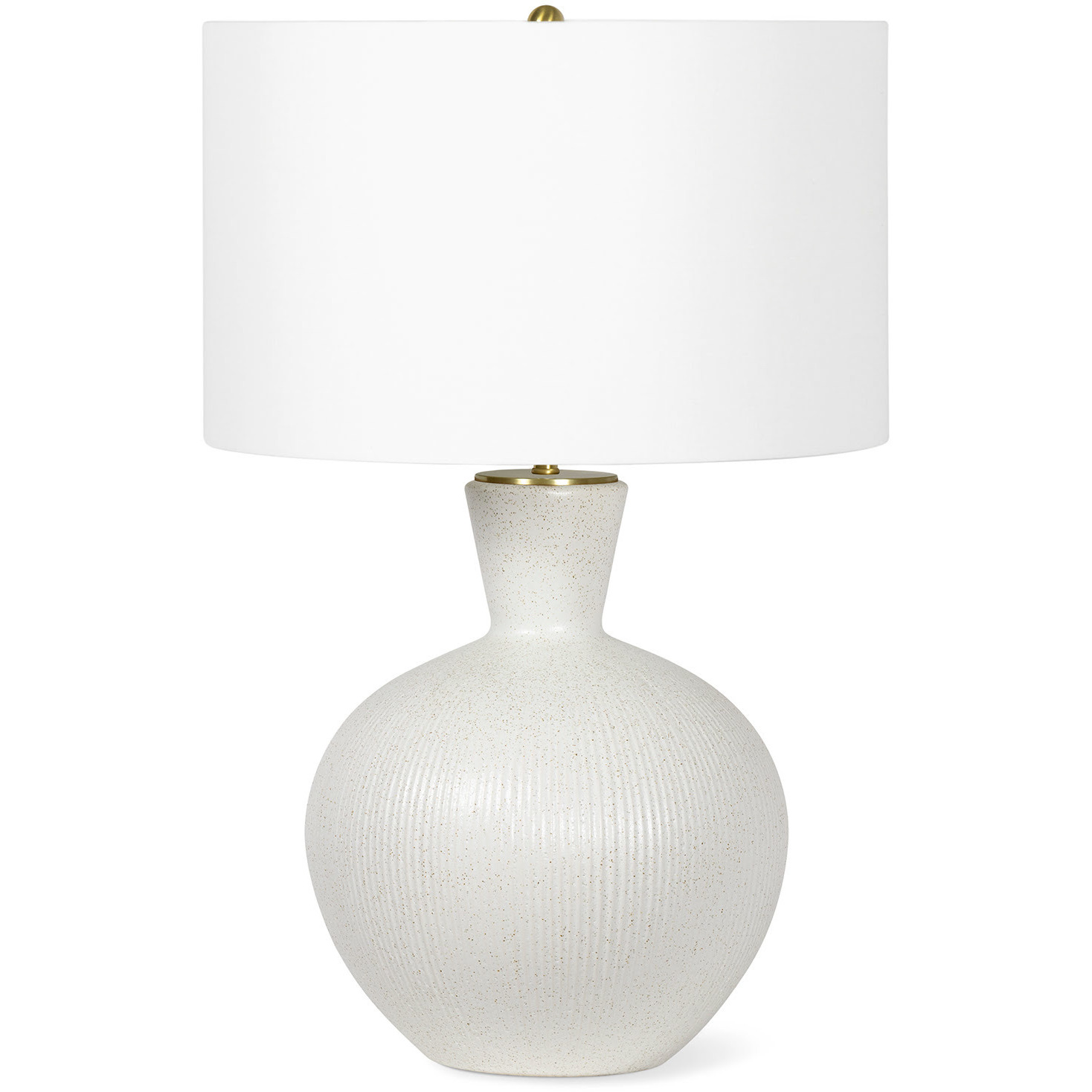 Reyka 26.5 inch 150.00 watt White Table Lamp Portable Light