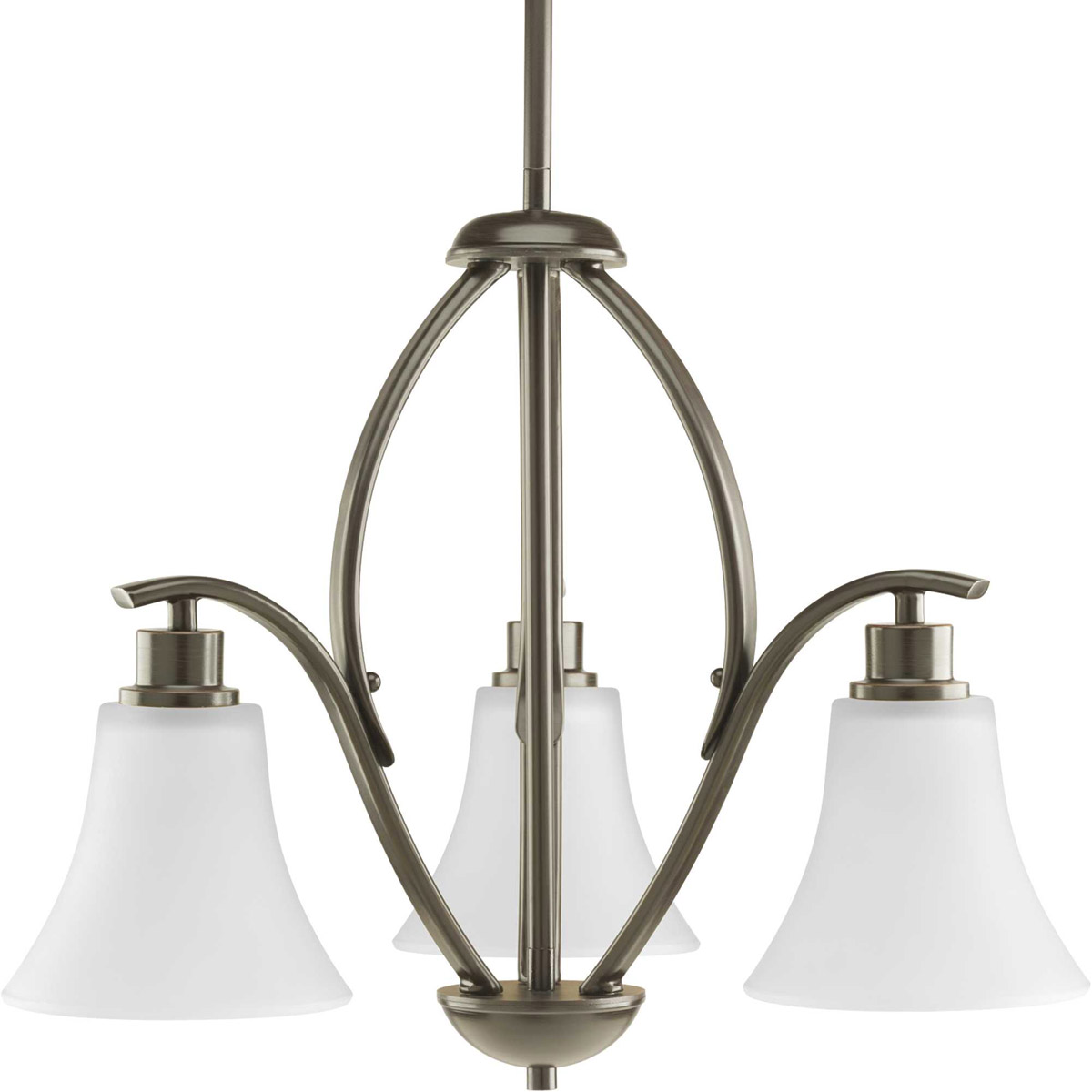 Joy 3 Light 20 inch Antique Bronze Chandelier Ceiling Light