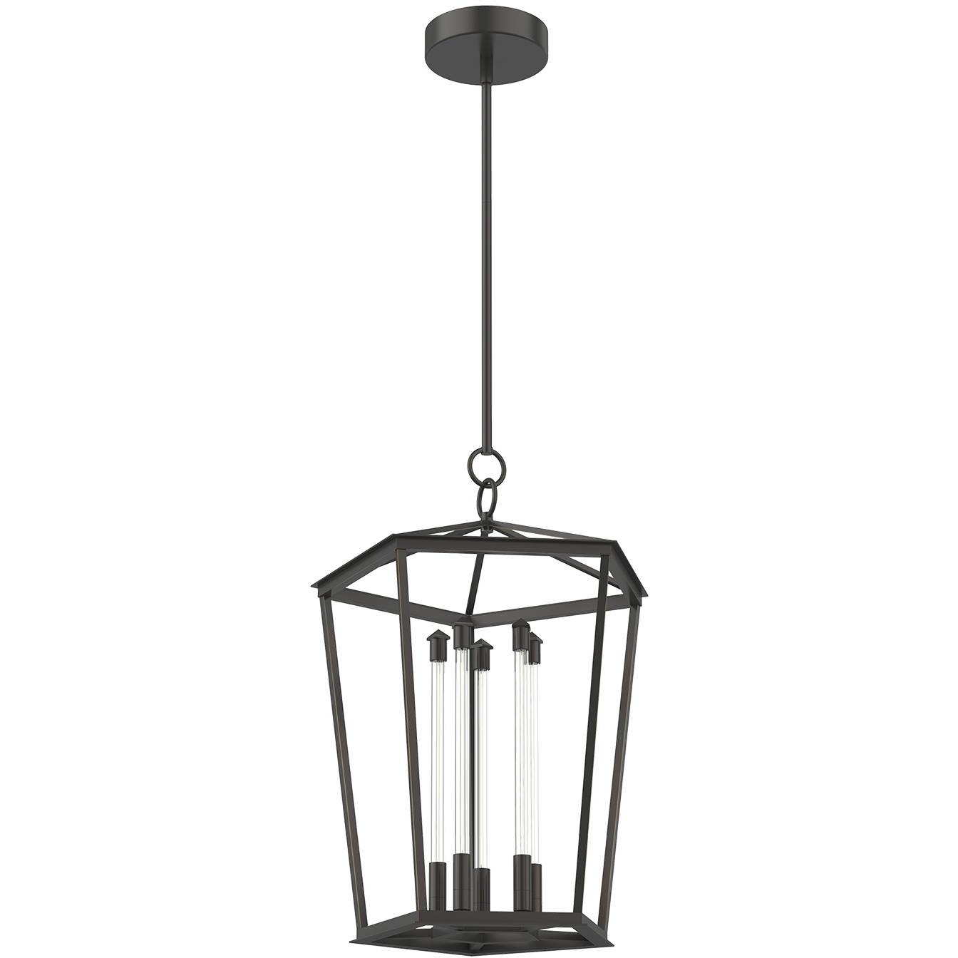 Delphine LED 16.63 inch Urban Bronze Pendant Ceiling Light
