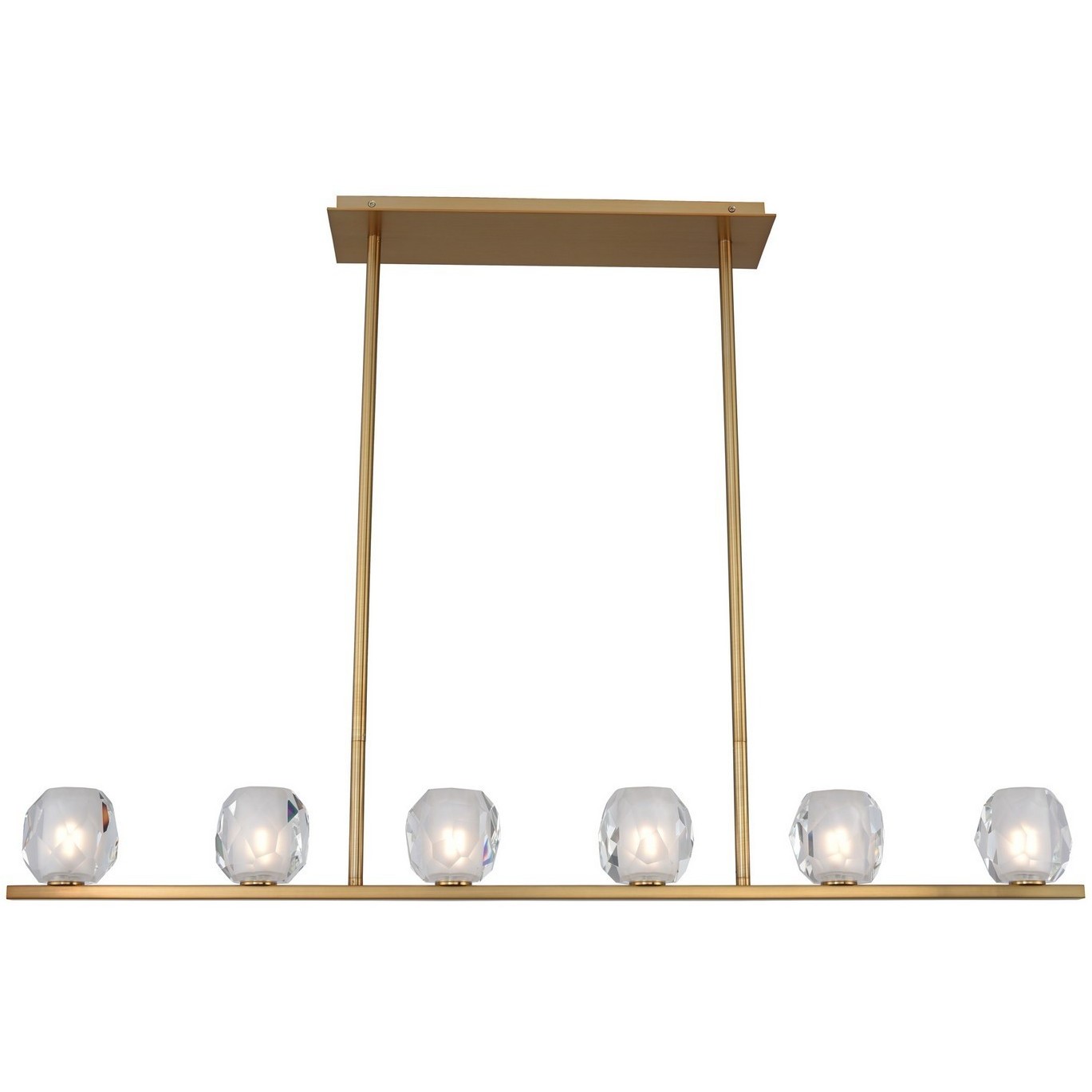 Stella Island Light Ceiling Light in Winter Brass