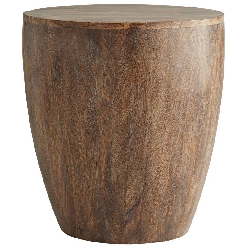 Jacob 21 inch Washed Tobacco Accent Table