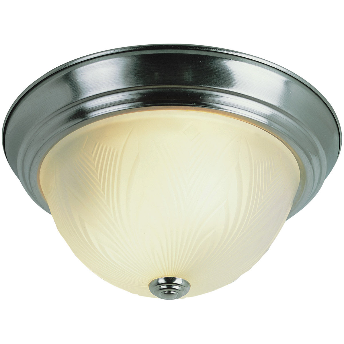 Del Mar LED 15 inch Brushed Nickel Flush Mount Ceiling Light